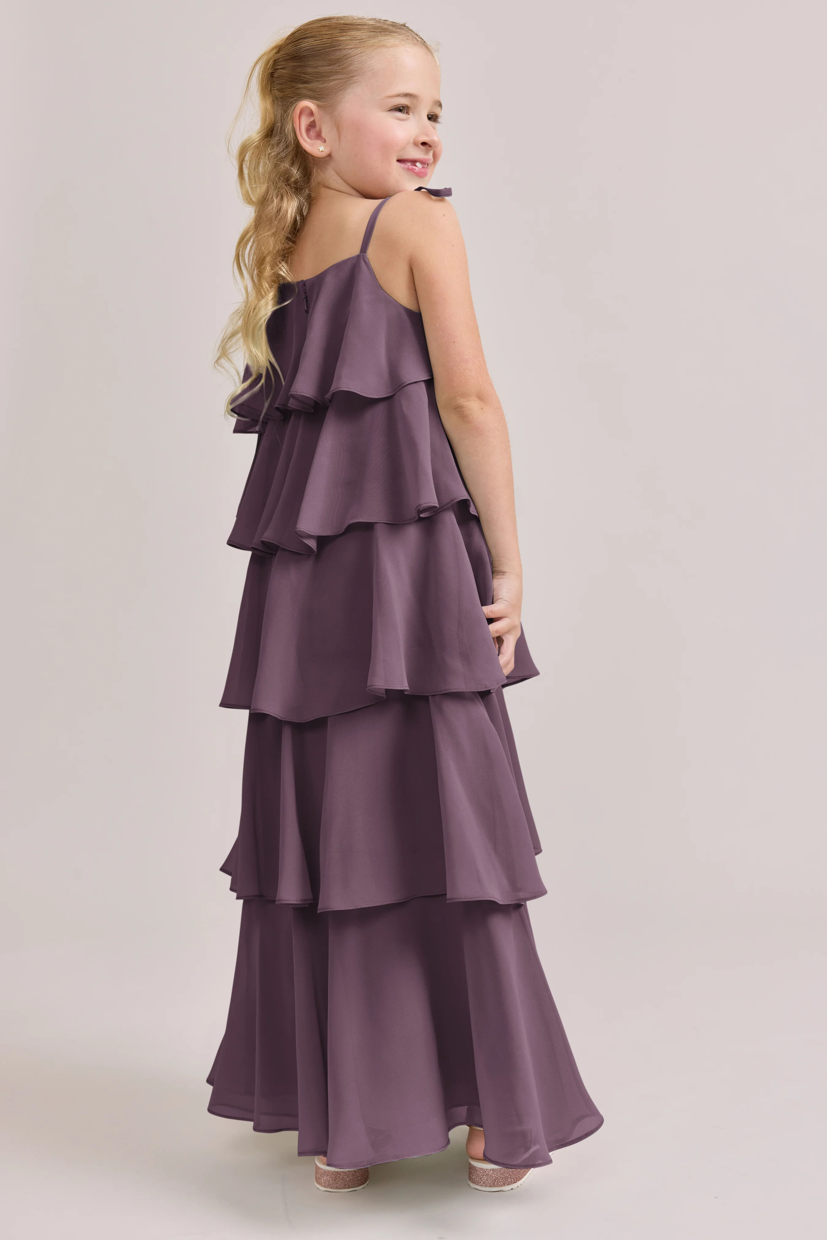 Kids June Chiffon Dress | Made To Order - Image 36