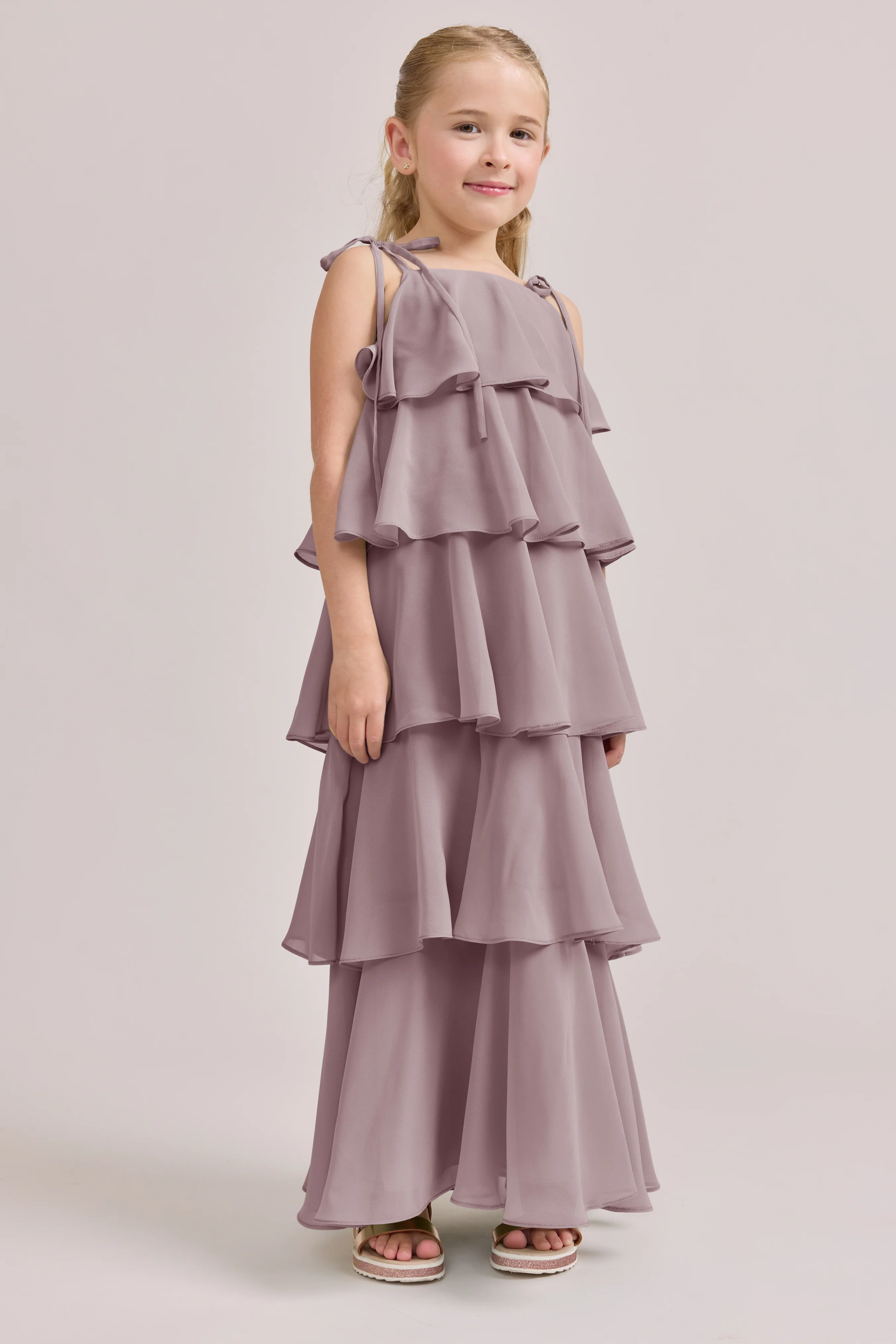 Kids June Chiffon Dress | Made To Order - Image 39