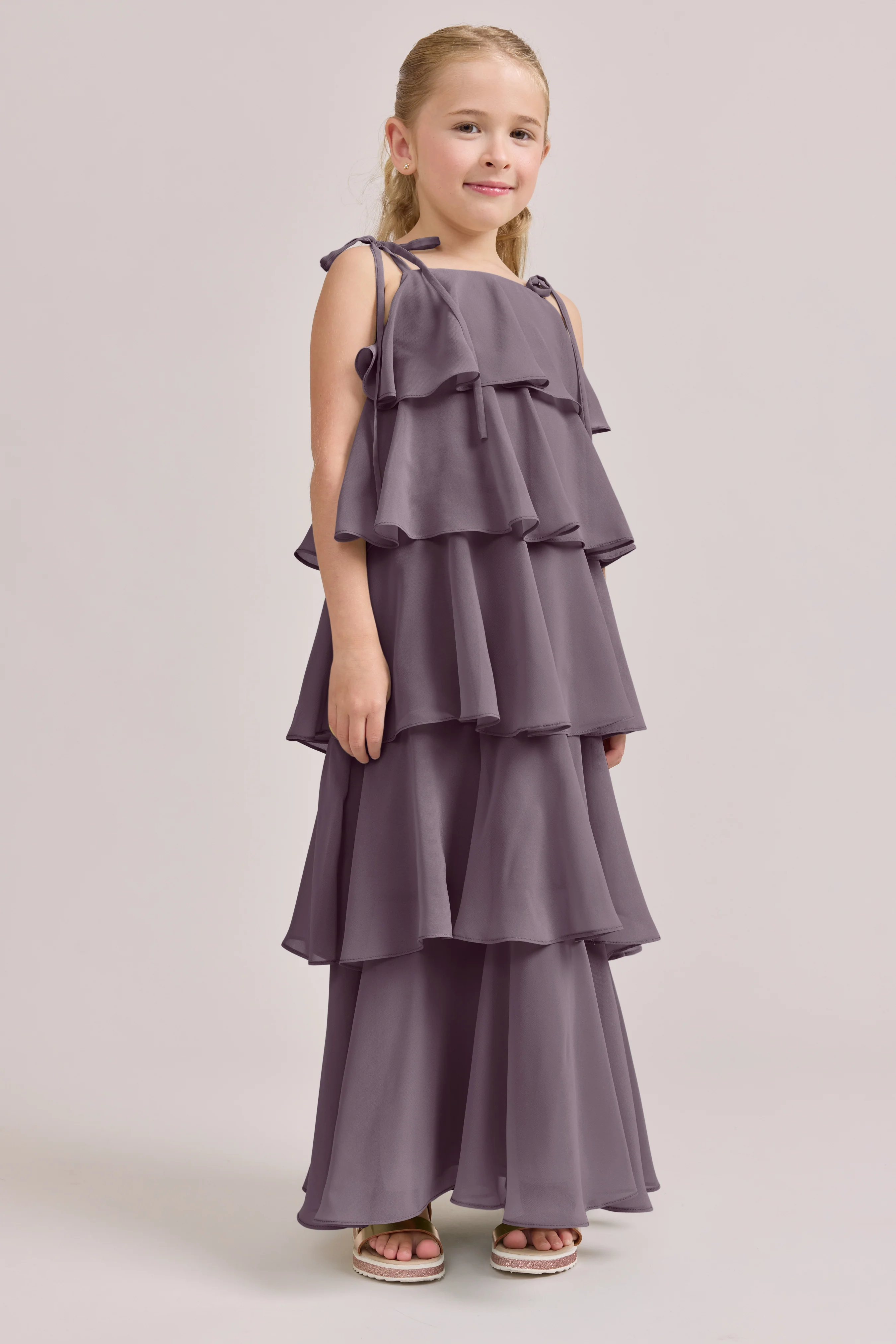 Kids June Chiffon Dress | Made To Order - Image 41