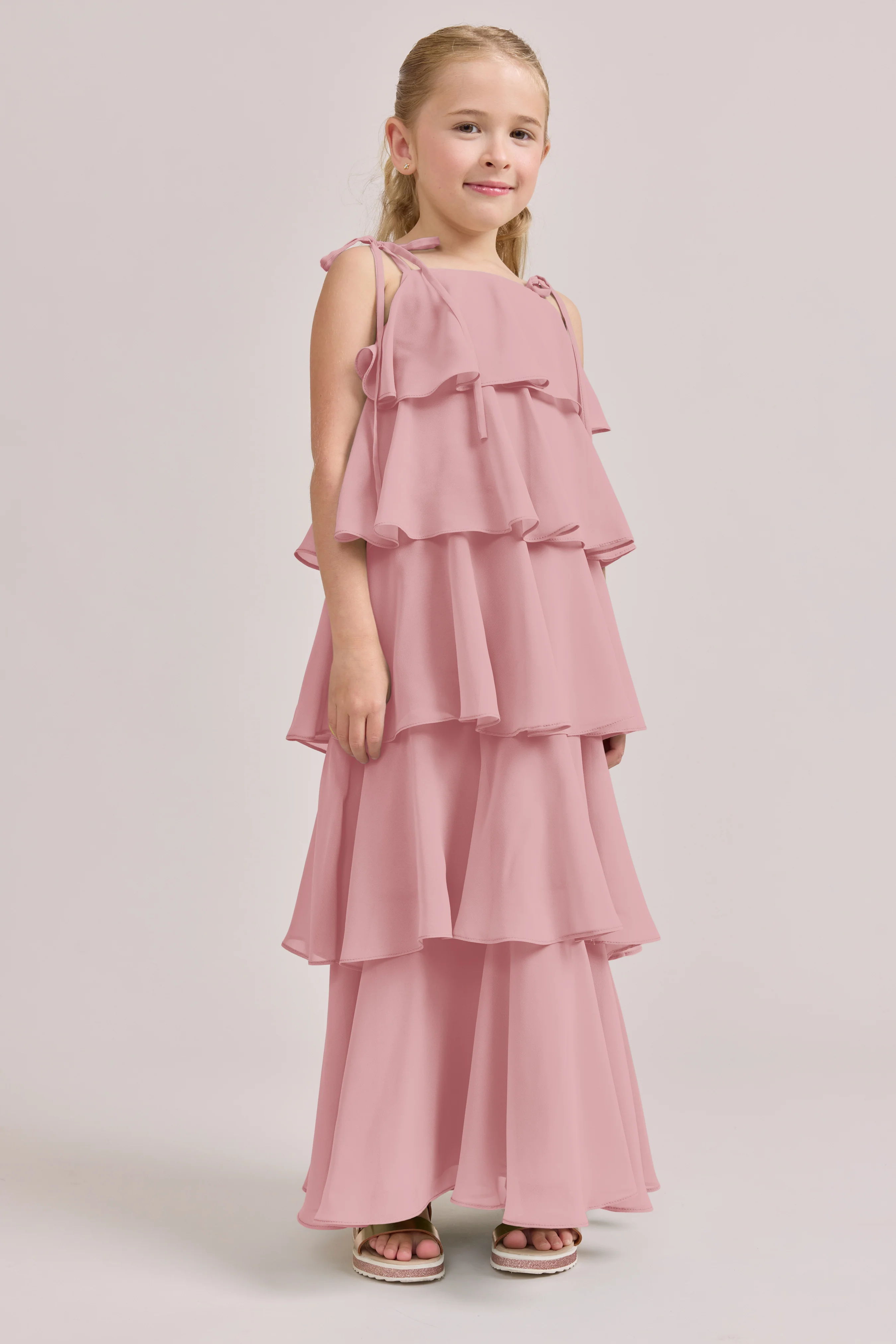 Kids June Chiffon Dress | Made To Order - Image 43