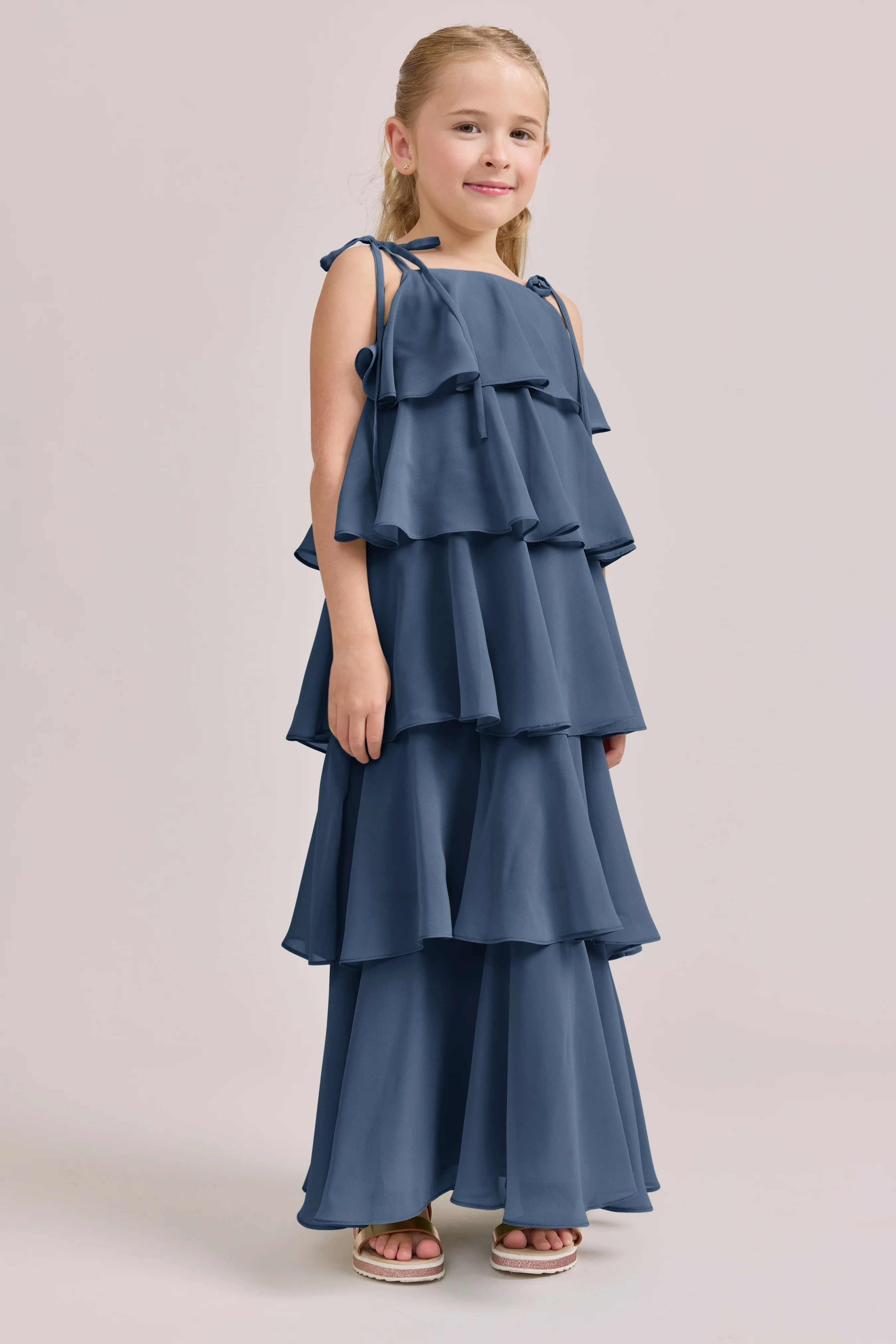 Kids June Chiffon Dress | Made To Order - Image 46