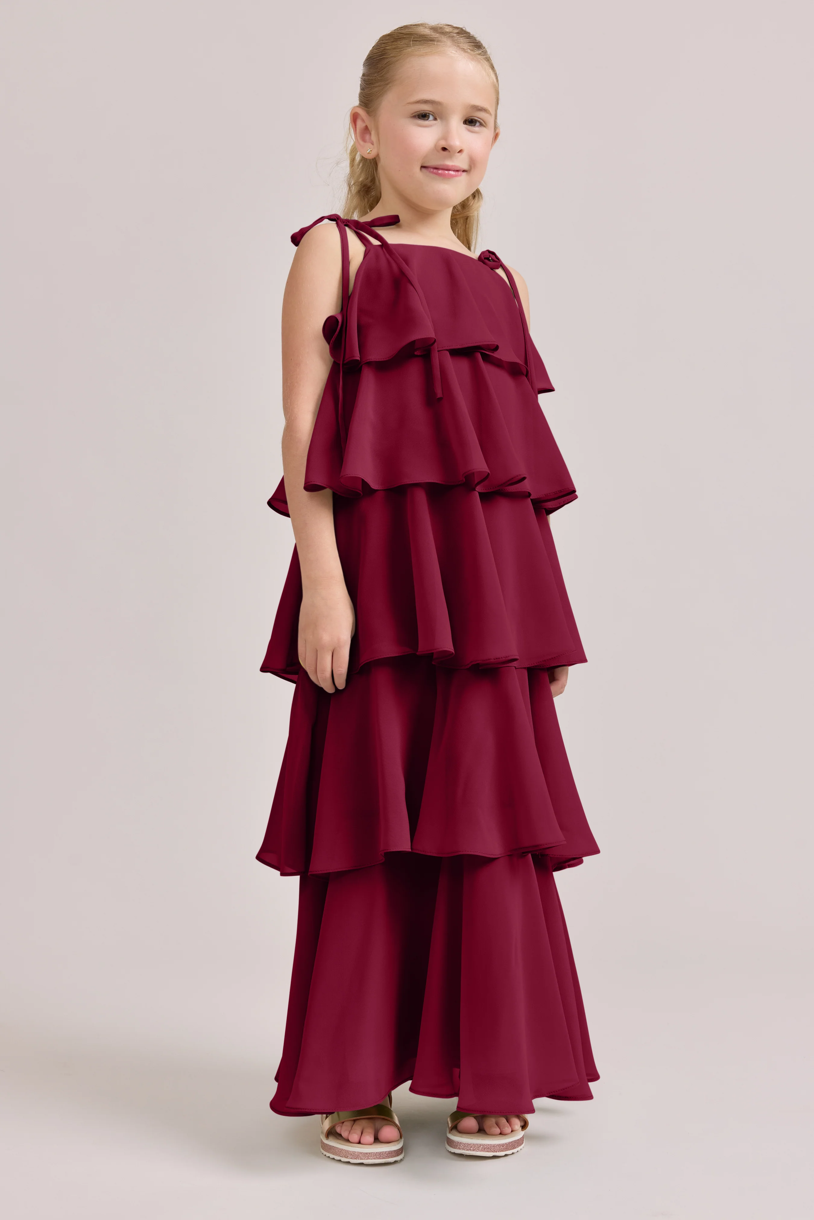 Kids June Chiffon Dress | Made To Order - Image 53