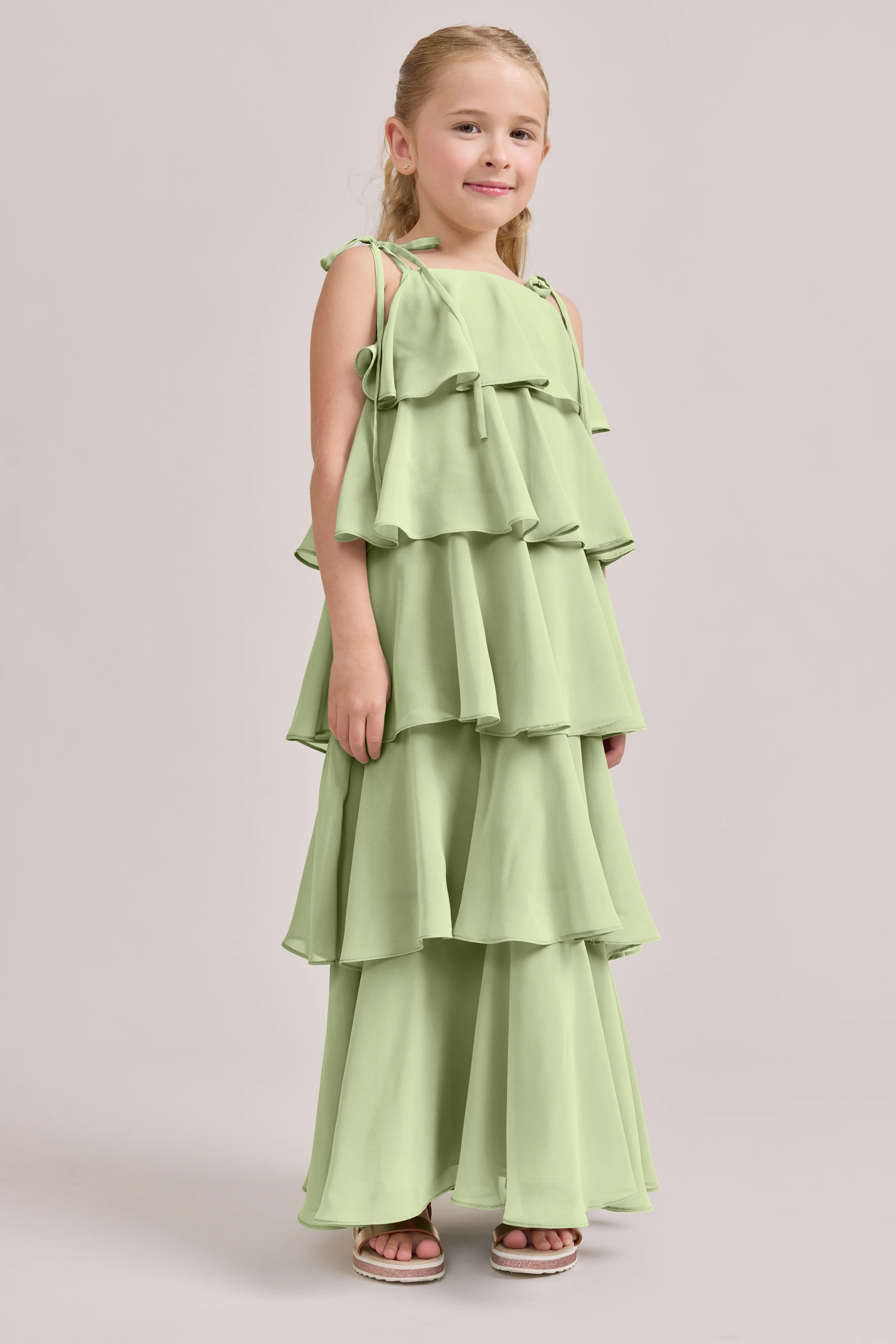 Kids June Chiffon Dress | Made To Order - Image 54