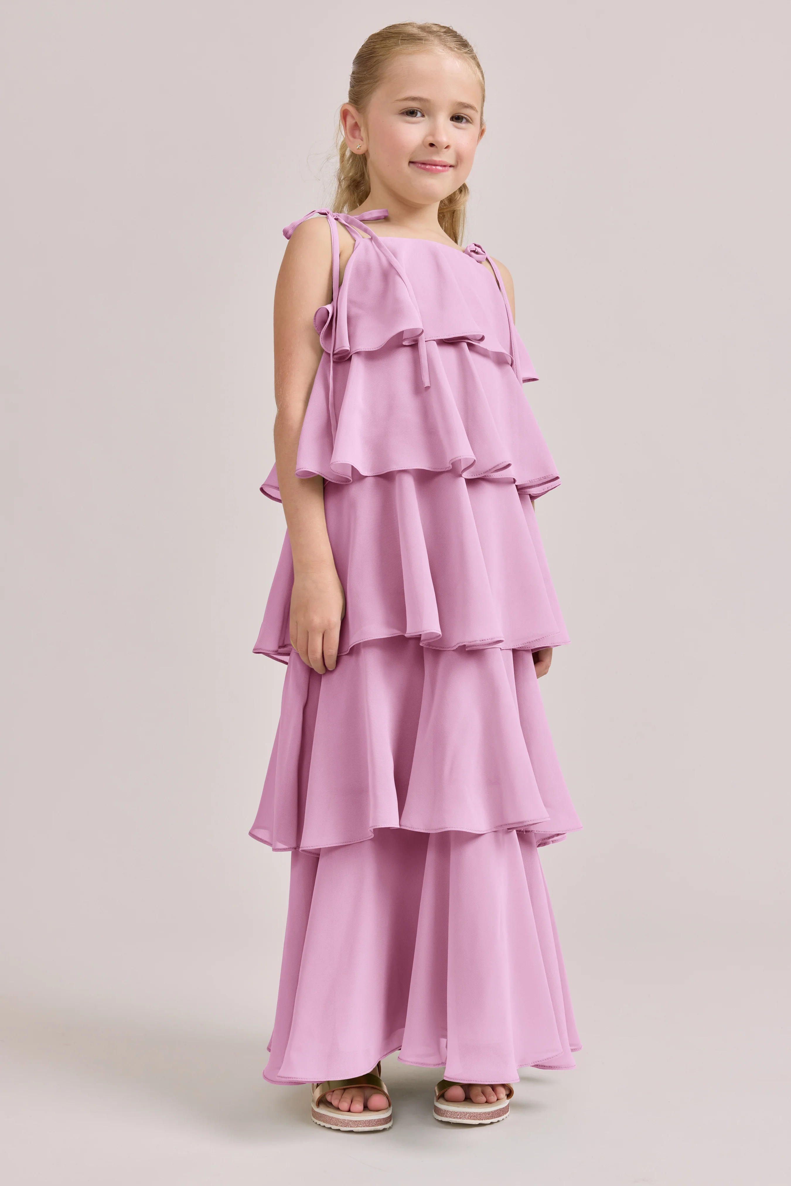Kids June Chiffon Dress | Made To Order - Image 55