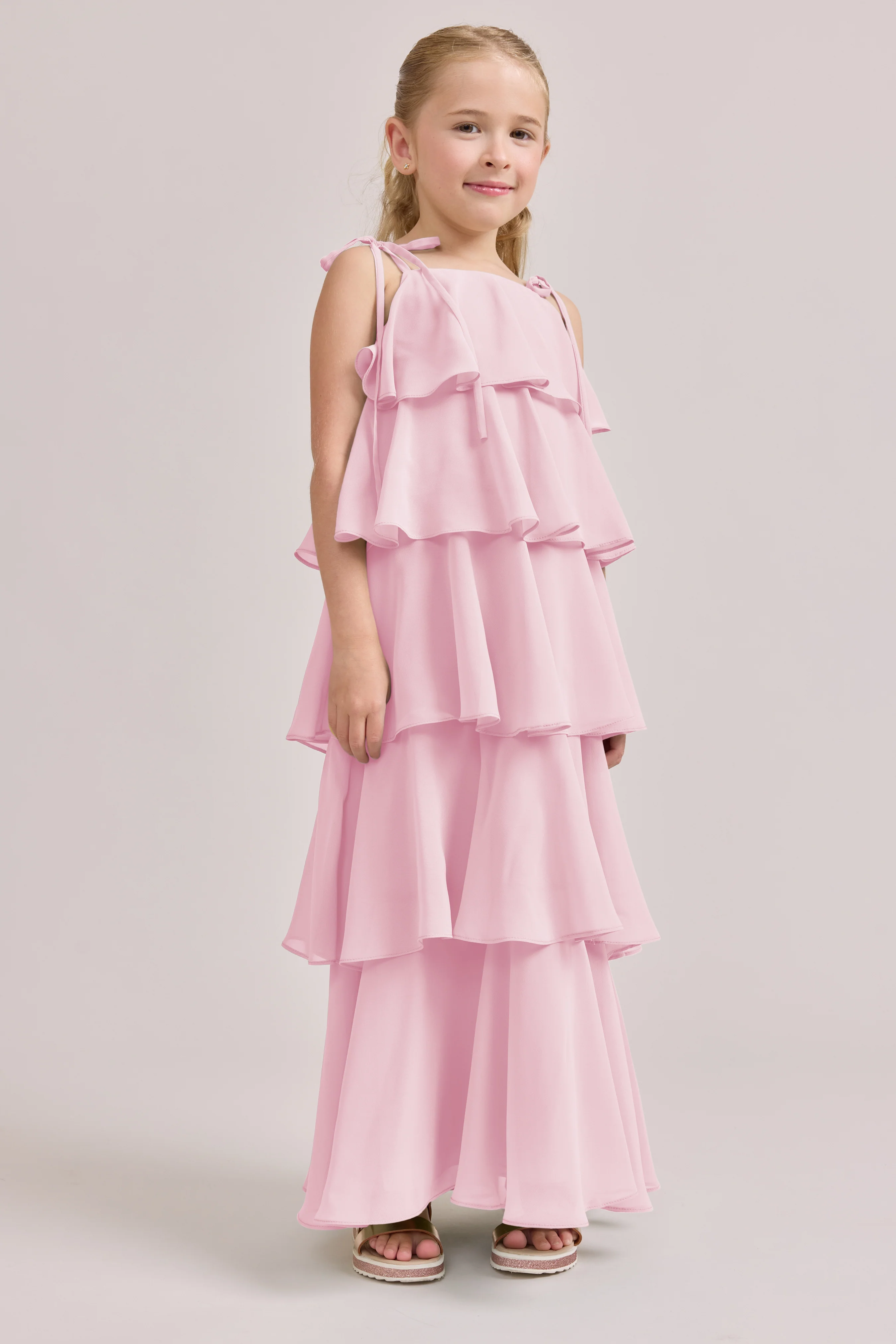 Kids June Chiffon Dress | Made To Order - Image 56