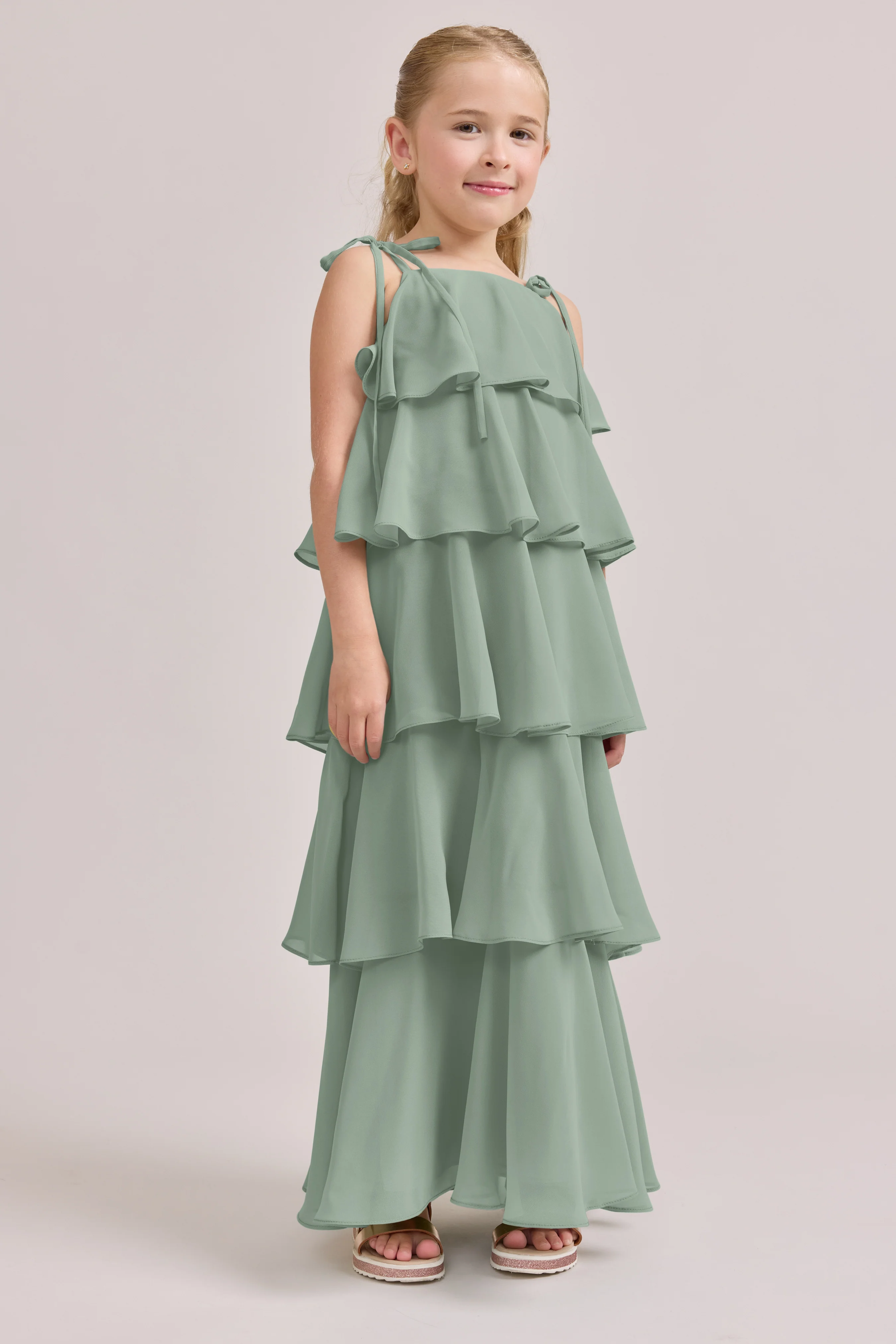 Kids June Chiffon Dress | Made To Order - Image 62