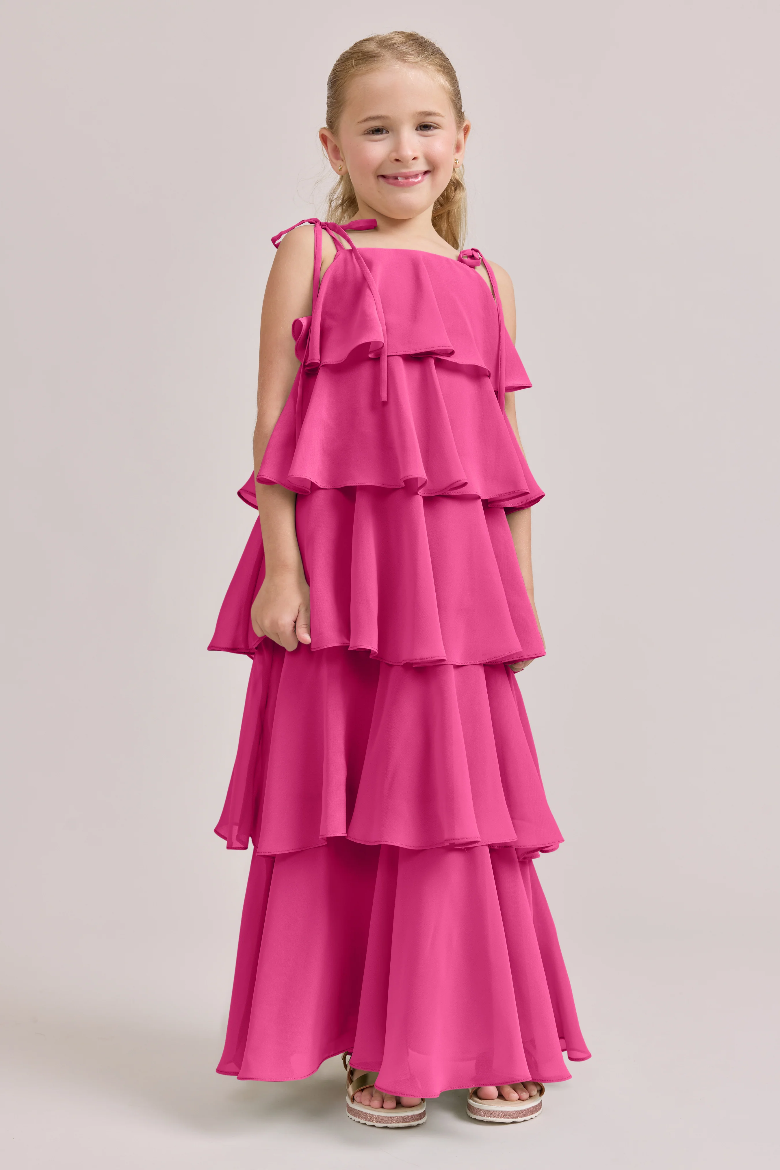 Kids June Chiffon Dress | Made To Order - Image 68