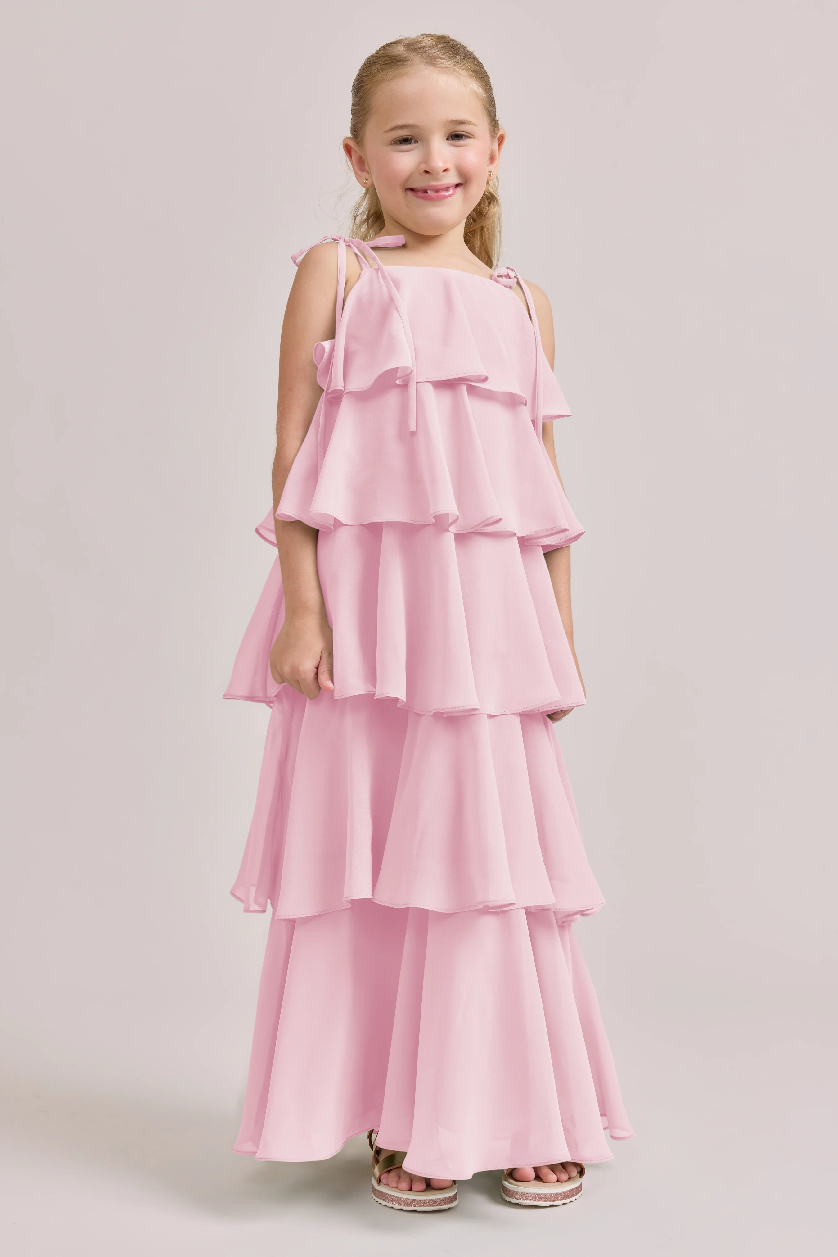Kids June Chiffon Dress | Made To Order - Image 70