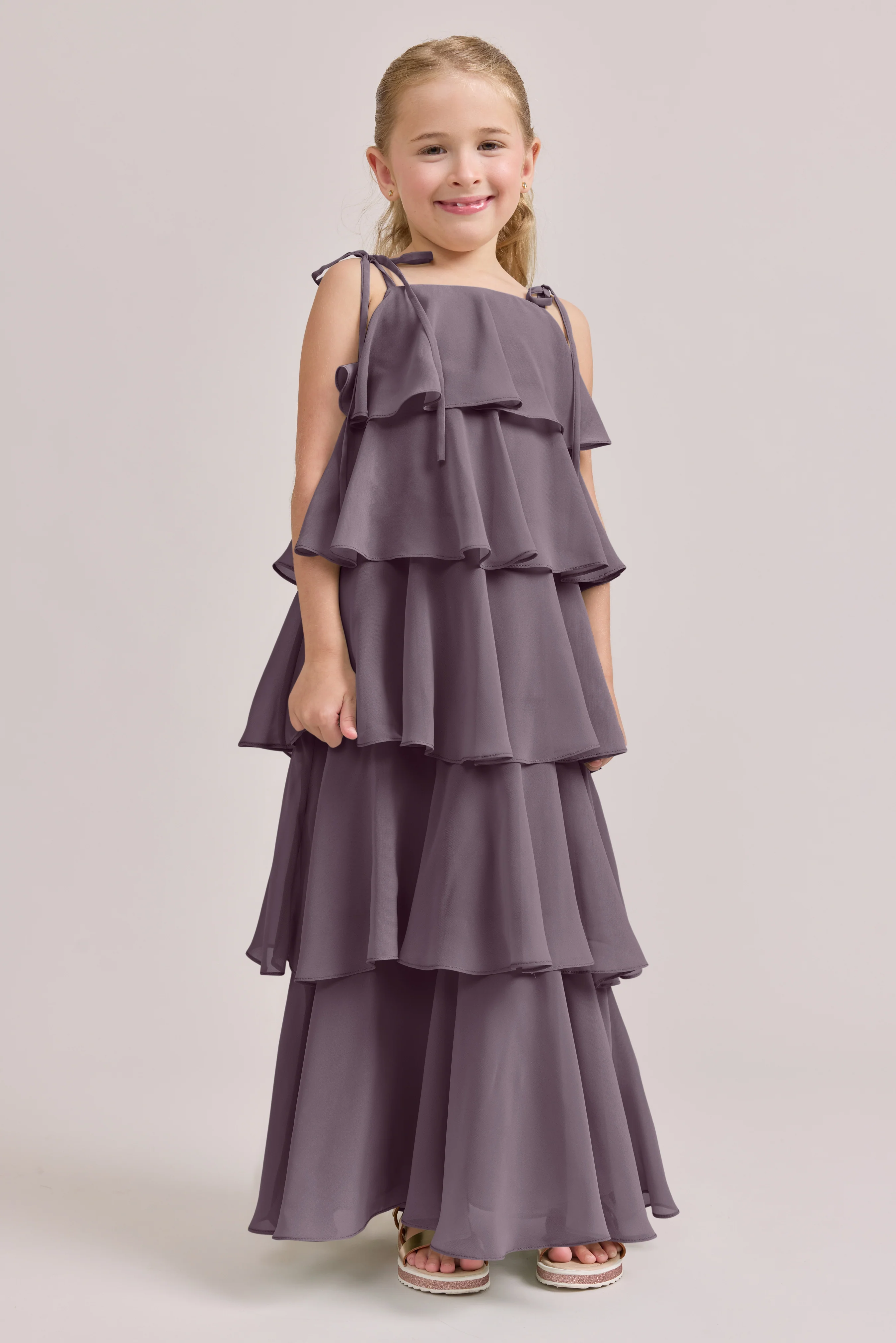 Kids June Chiffon Dress | Made To Order - Image 72
