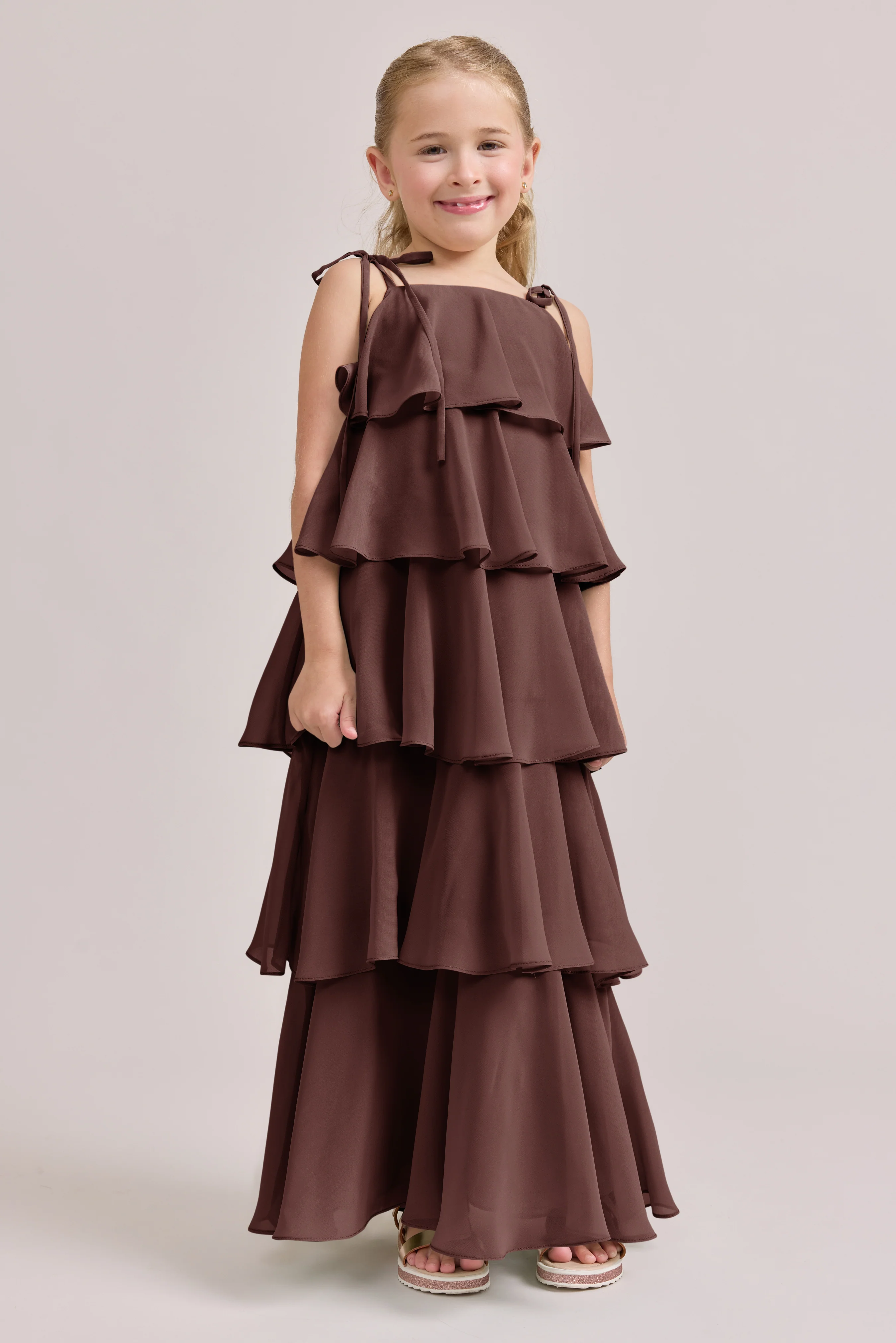 Kids June Chiffon Dress | Made To Order - Image 75