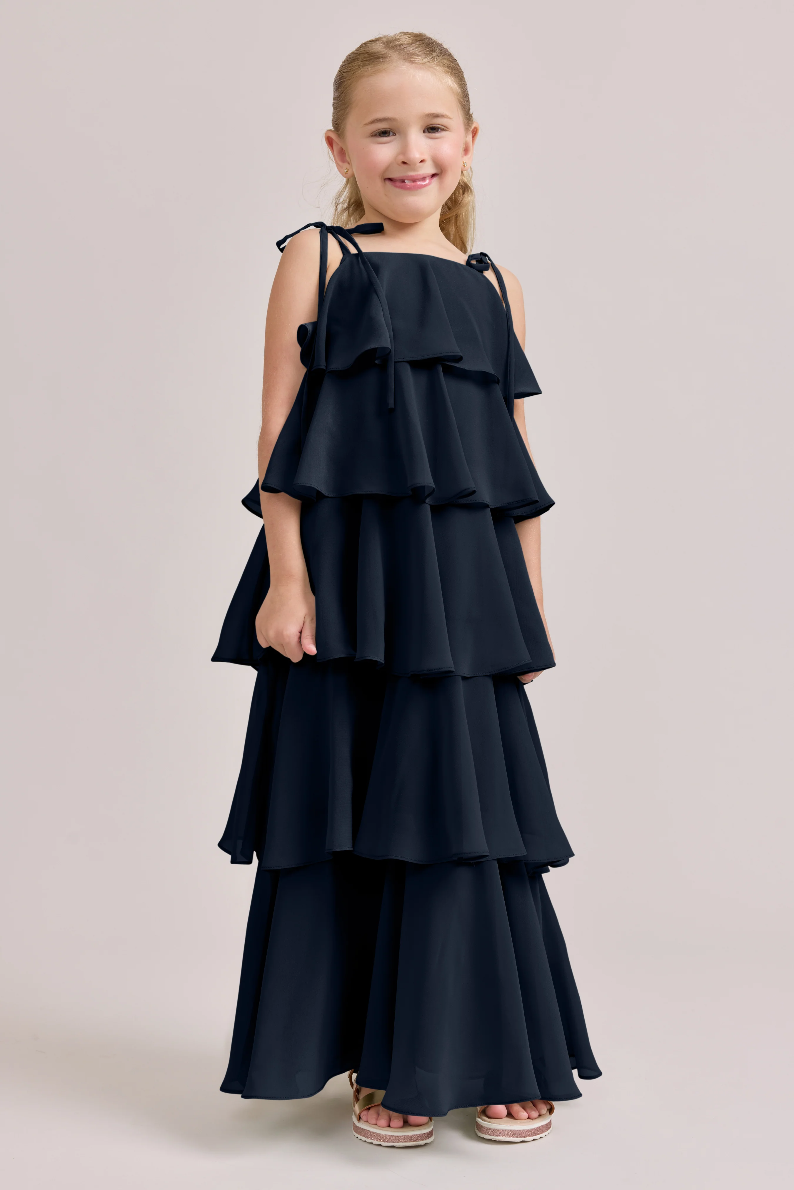 Kids June Chiffon Dress | Made To Order - Image 77
