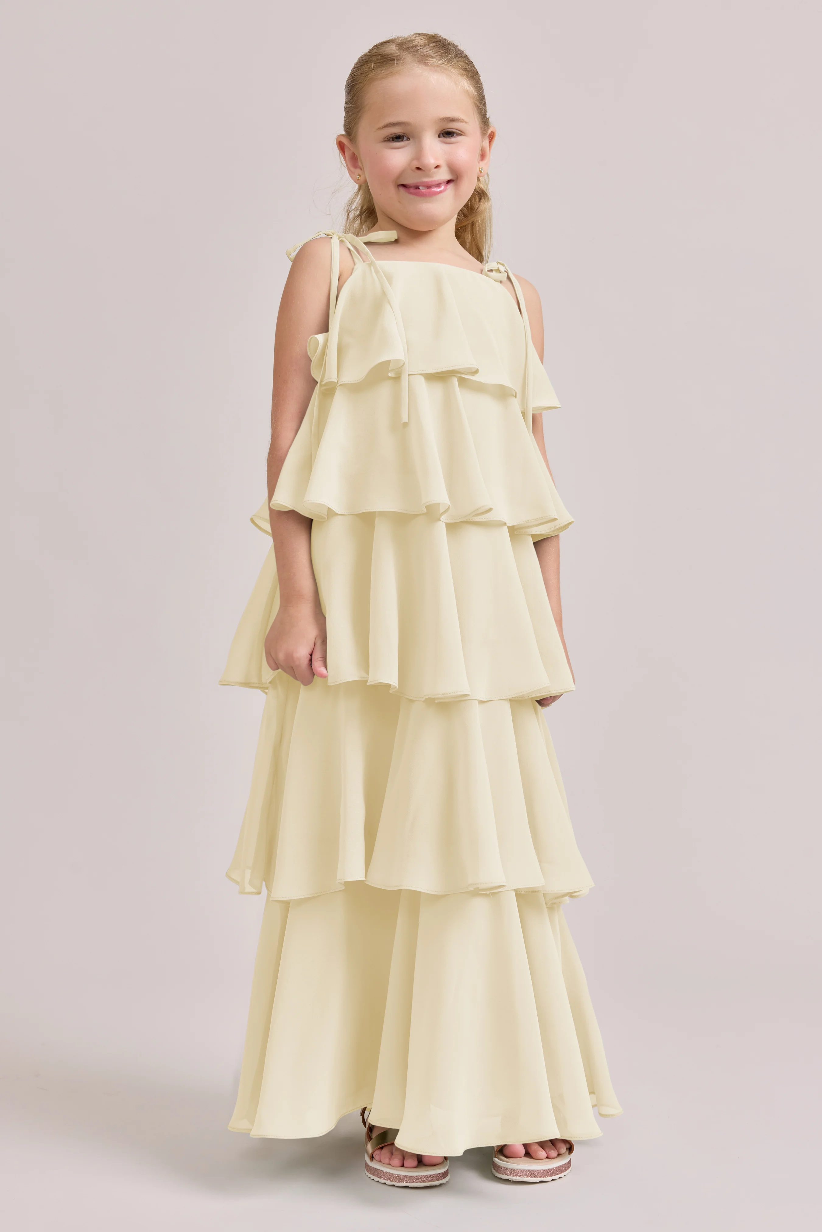 Kids June Chiffon Dress | Made To Order - Image 78