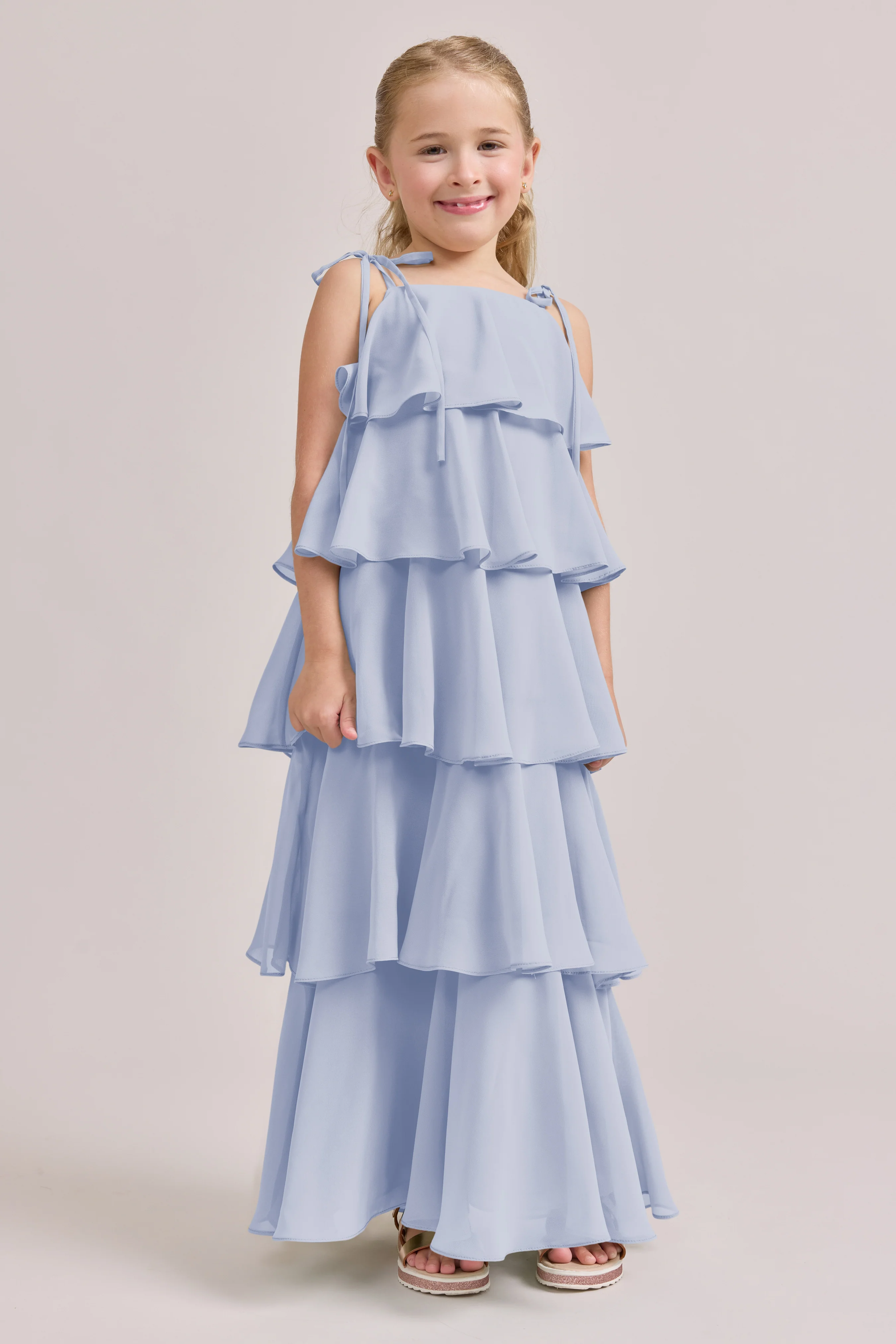 Kids June Chiffon Dress | Made To Order - Image 79