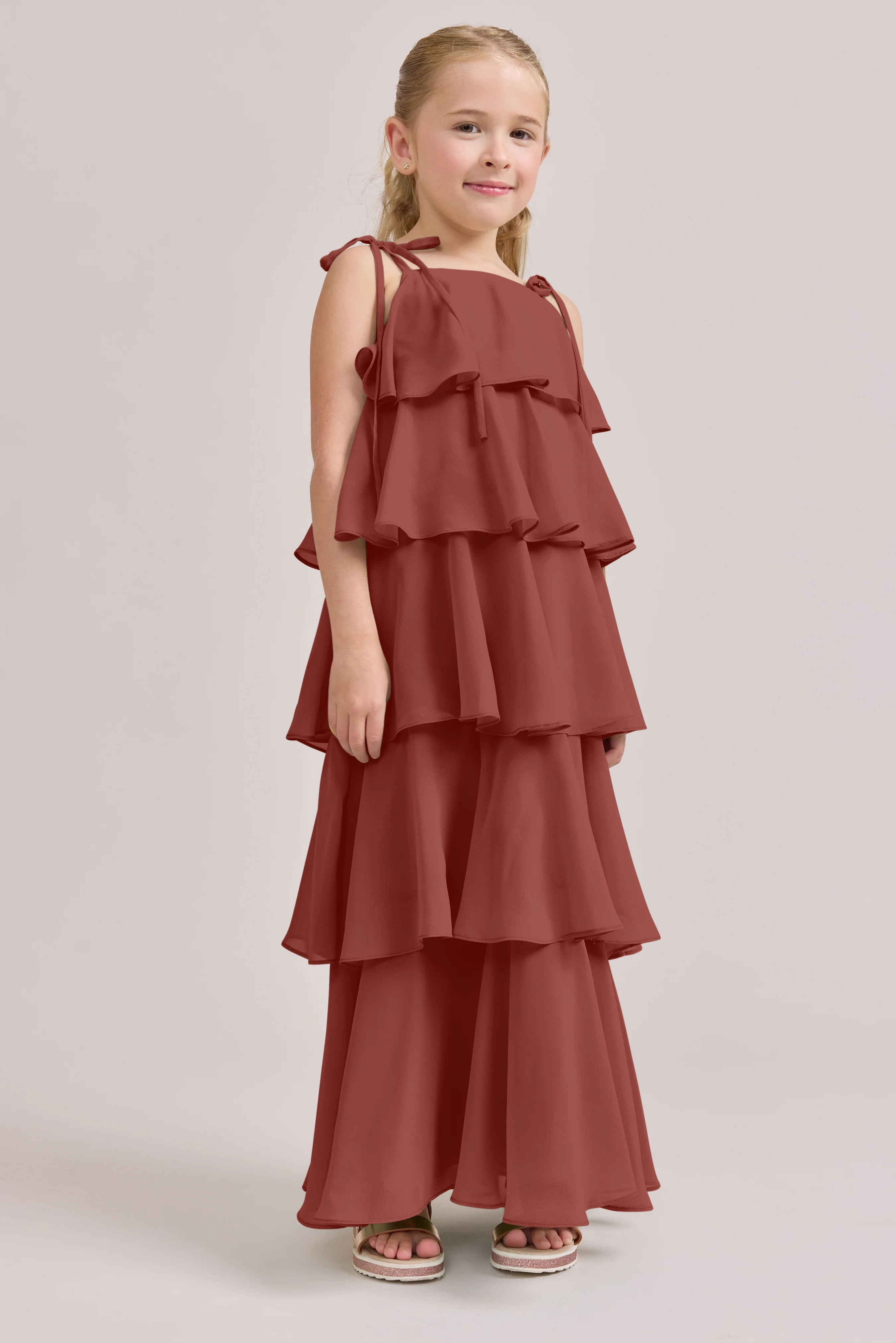 Kids June Chiffon Dress | Made To Order - Image 8