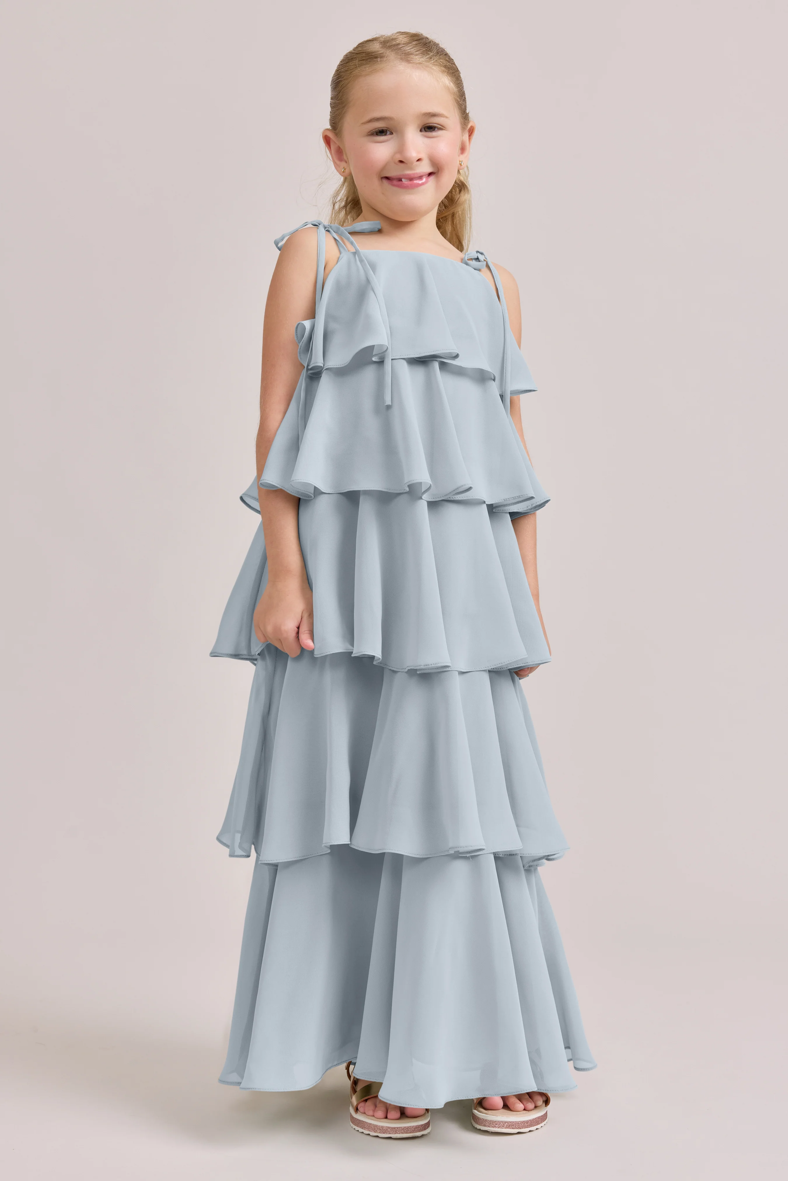 Kids June Chiffon Dress | Made To Order - Image 84
