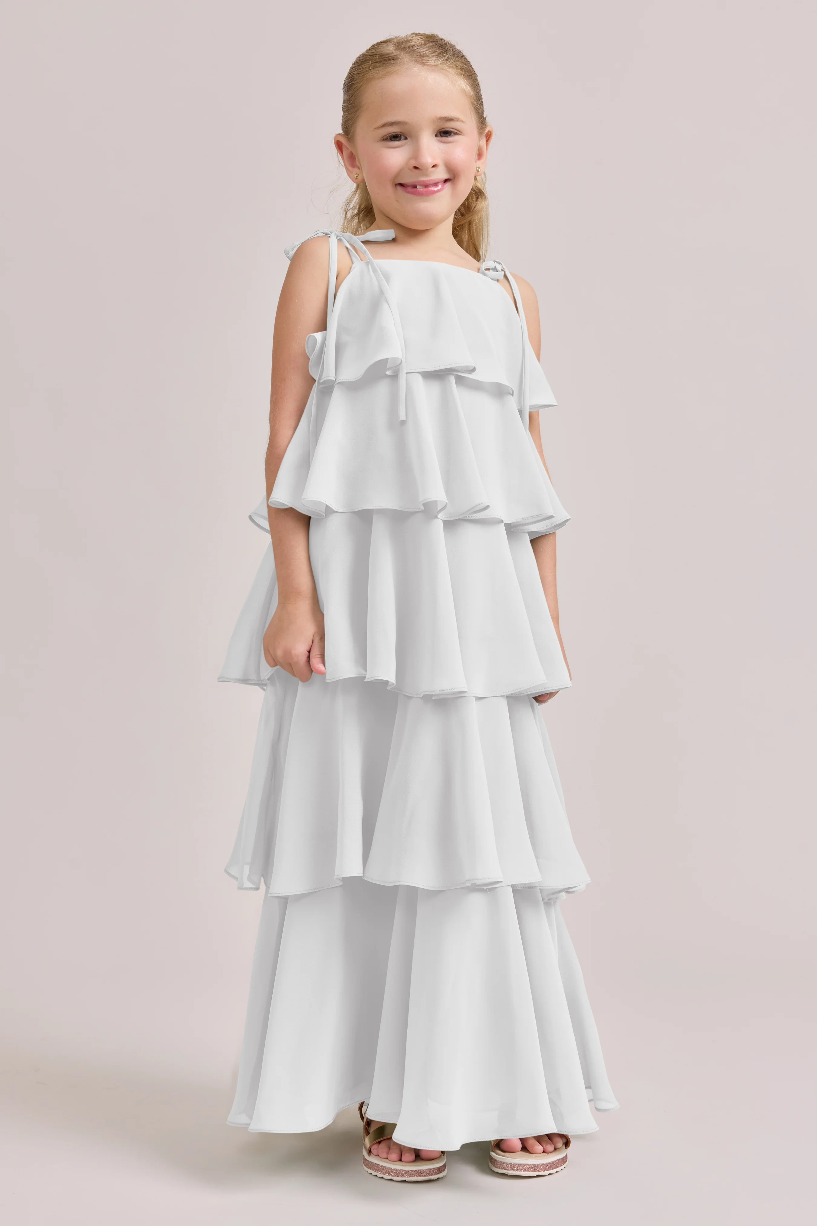 Kids June Chiffon Dress | Made To Order - Image 85