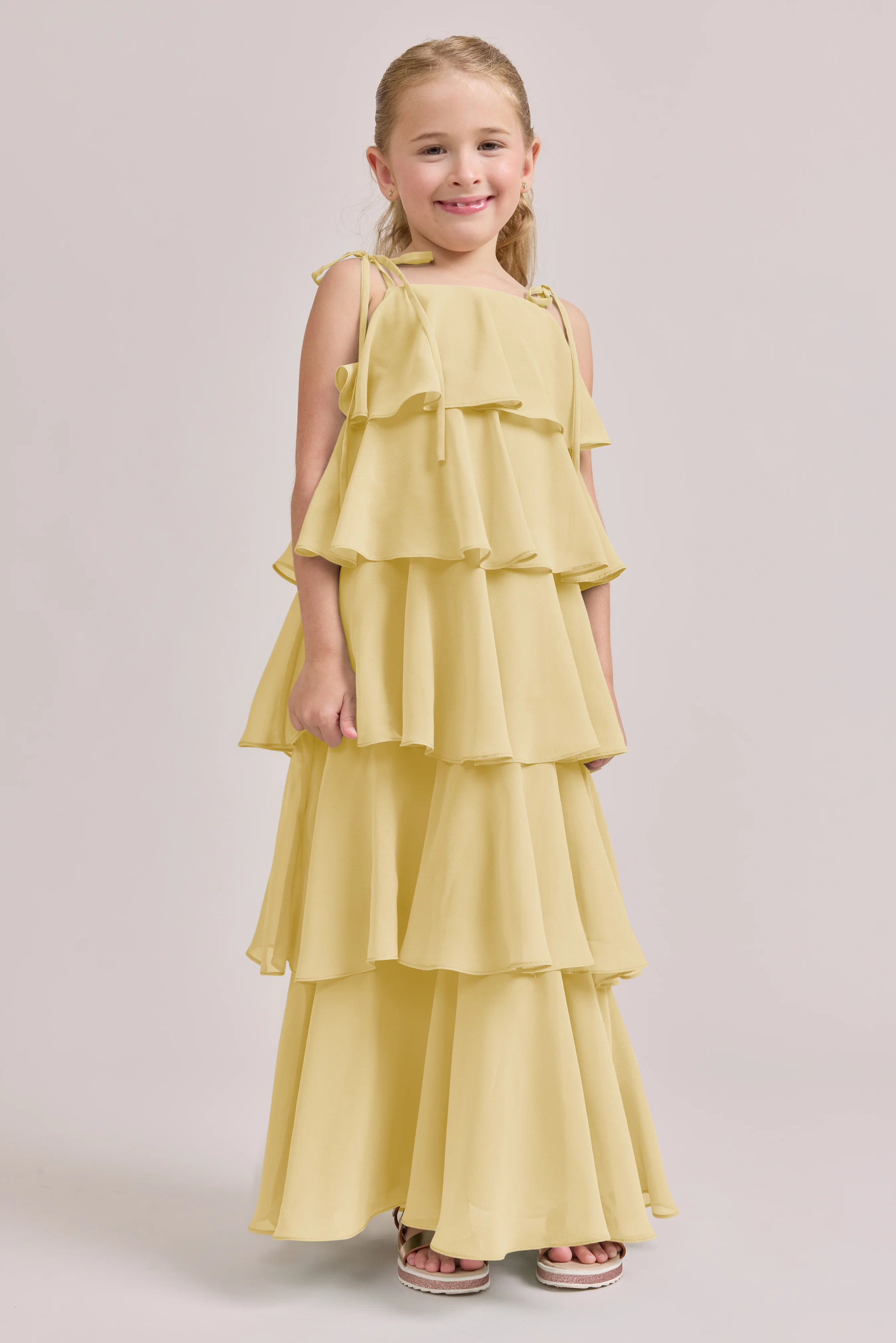 Kids June Chiffon Dress | Made To Order - Image 86
