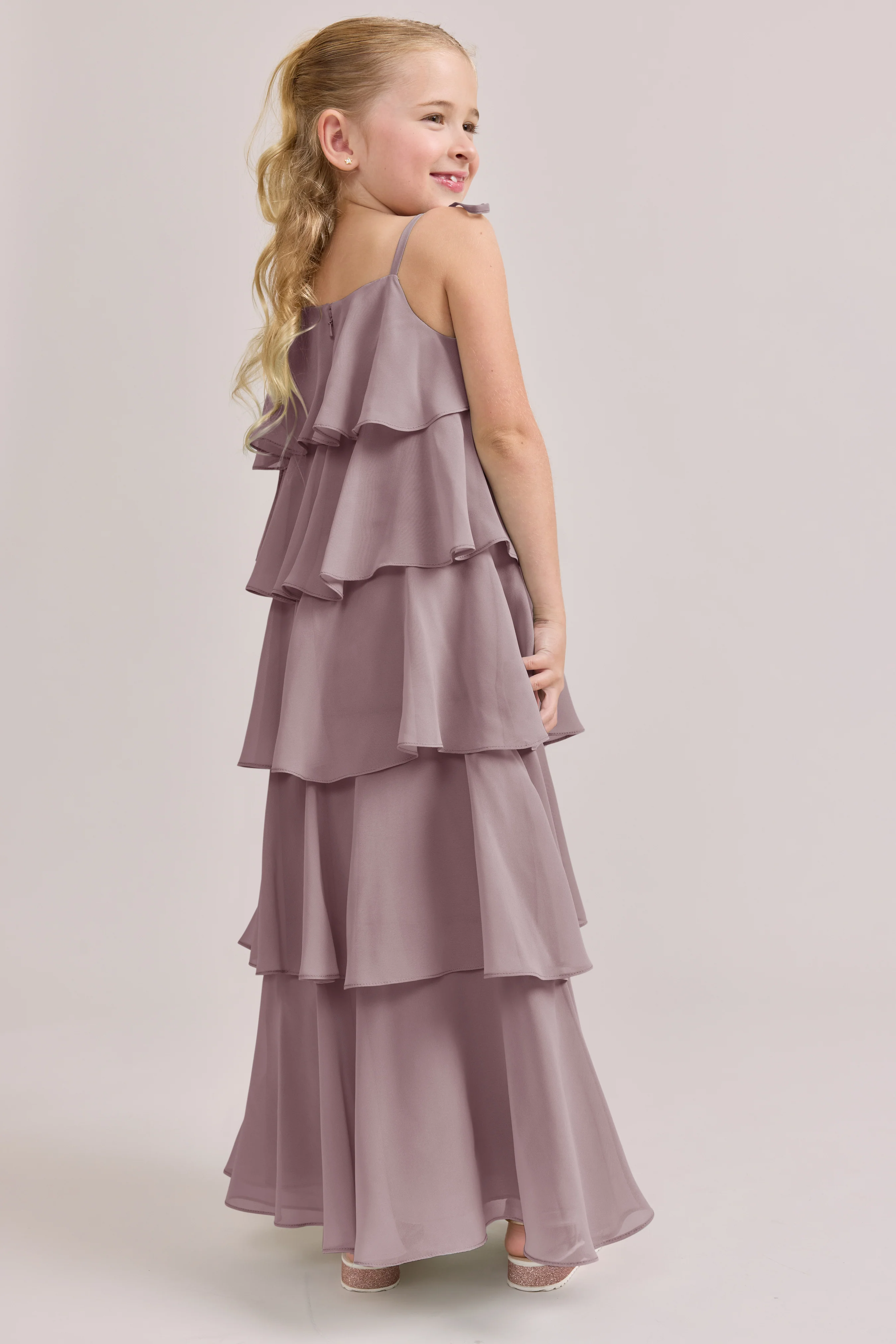 Kids June Chiffon Dress | Made To Order - Image 90