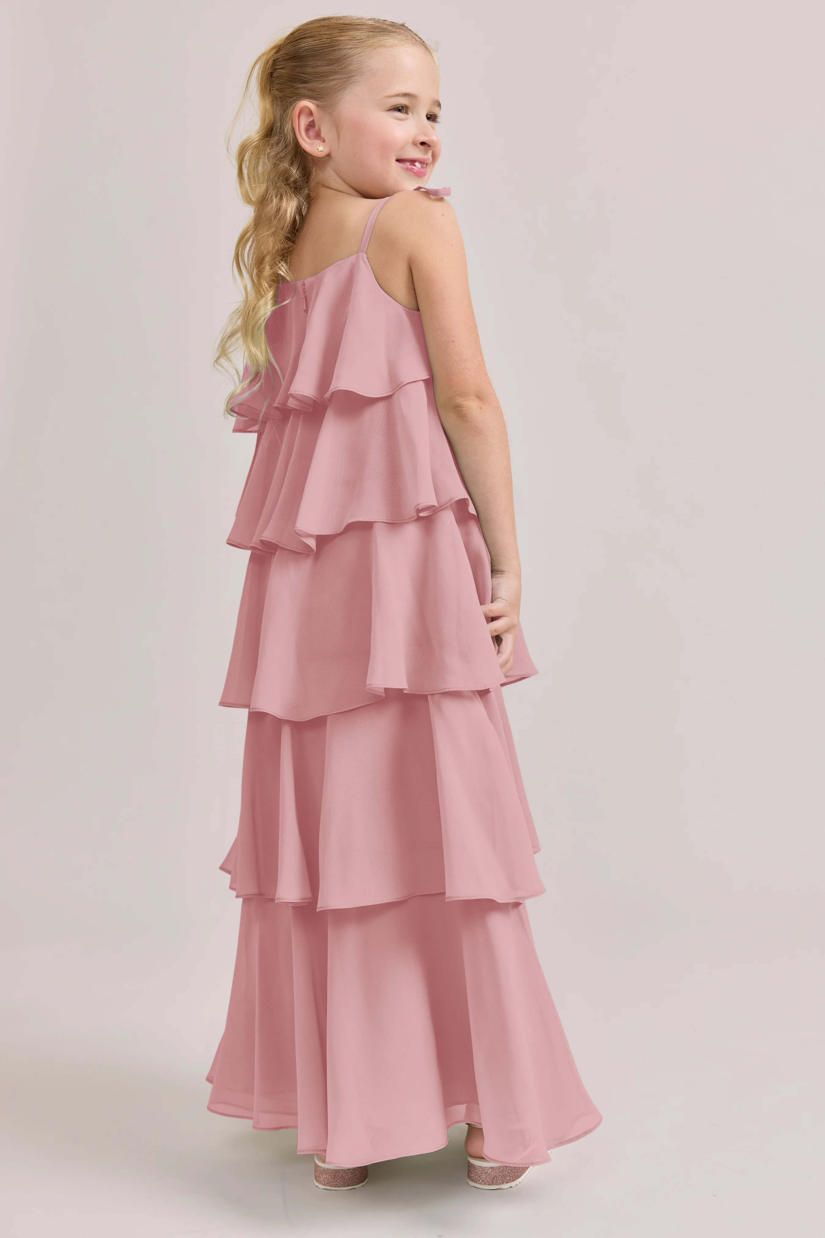 Kids June Chiffon Dress | Made To Order - Image 92
