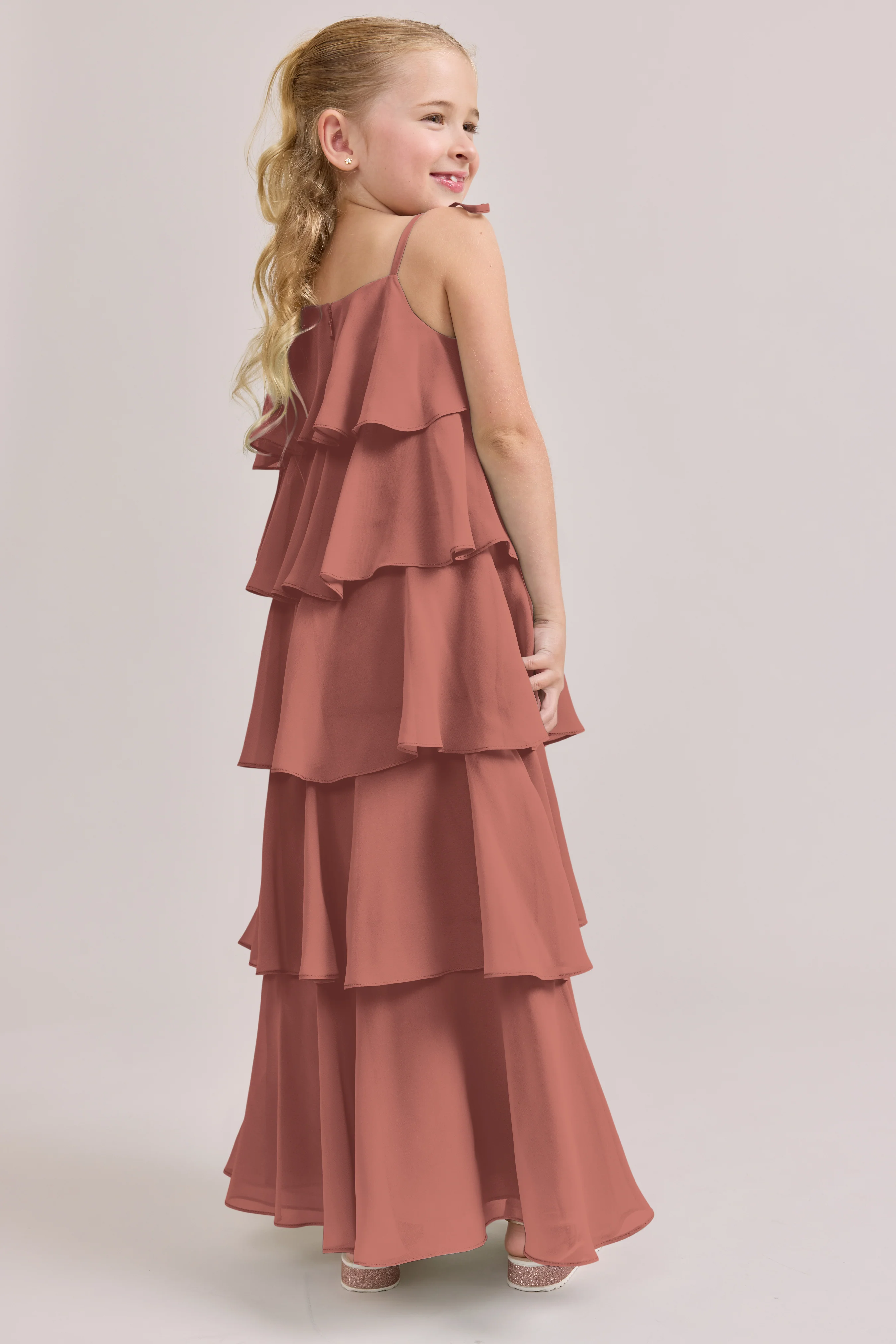 Kids June Chiffon Dress | Made To Order - Image 97