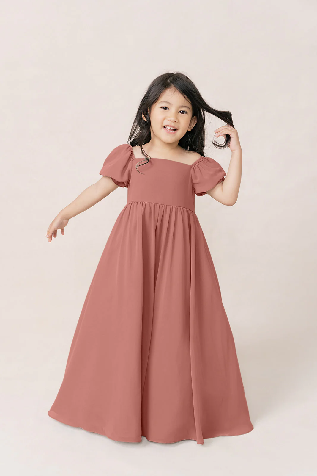 Kids Maeve Chiffon Dress | Made To Order - Image 18