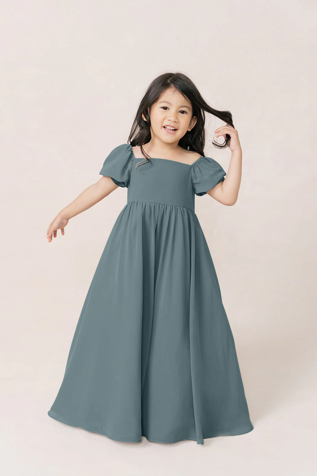 Kids Maeve Chiffon Dress | Made To Order - Image 22