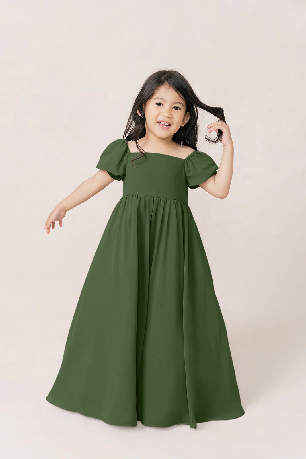 Kids Maeve Chiffon Dress | Made To Order - Image 32