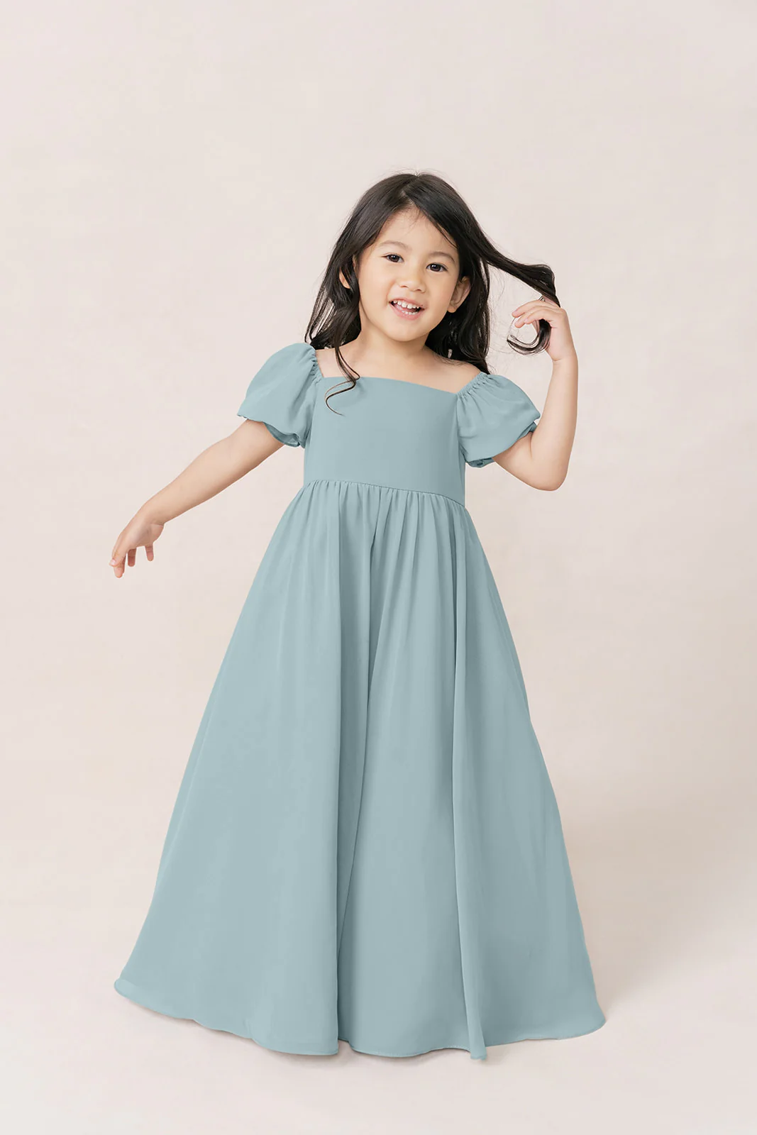 Kids Maeve Chiffon Dress | Made To Order - Image 35
