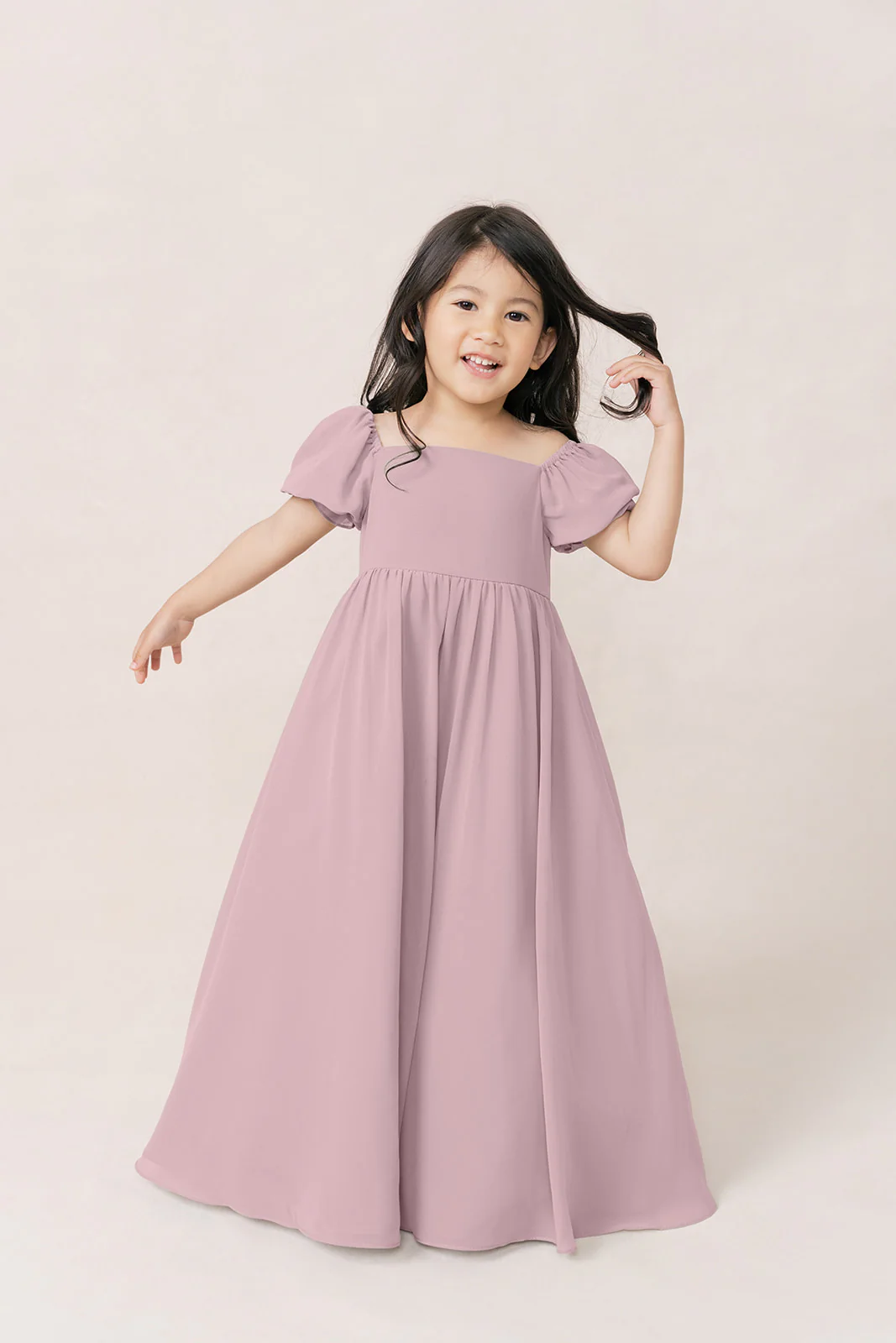 Kids Maeve Chiffon Dress | Made To Order - Image 37
