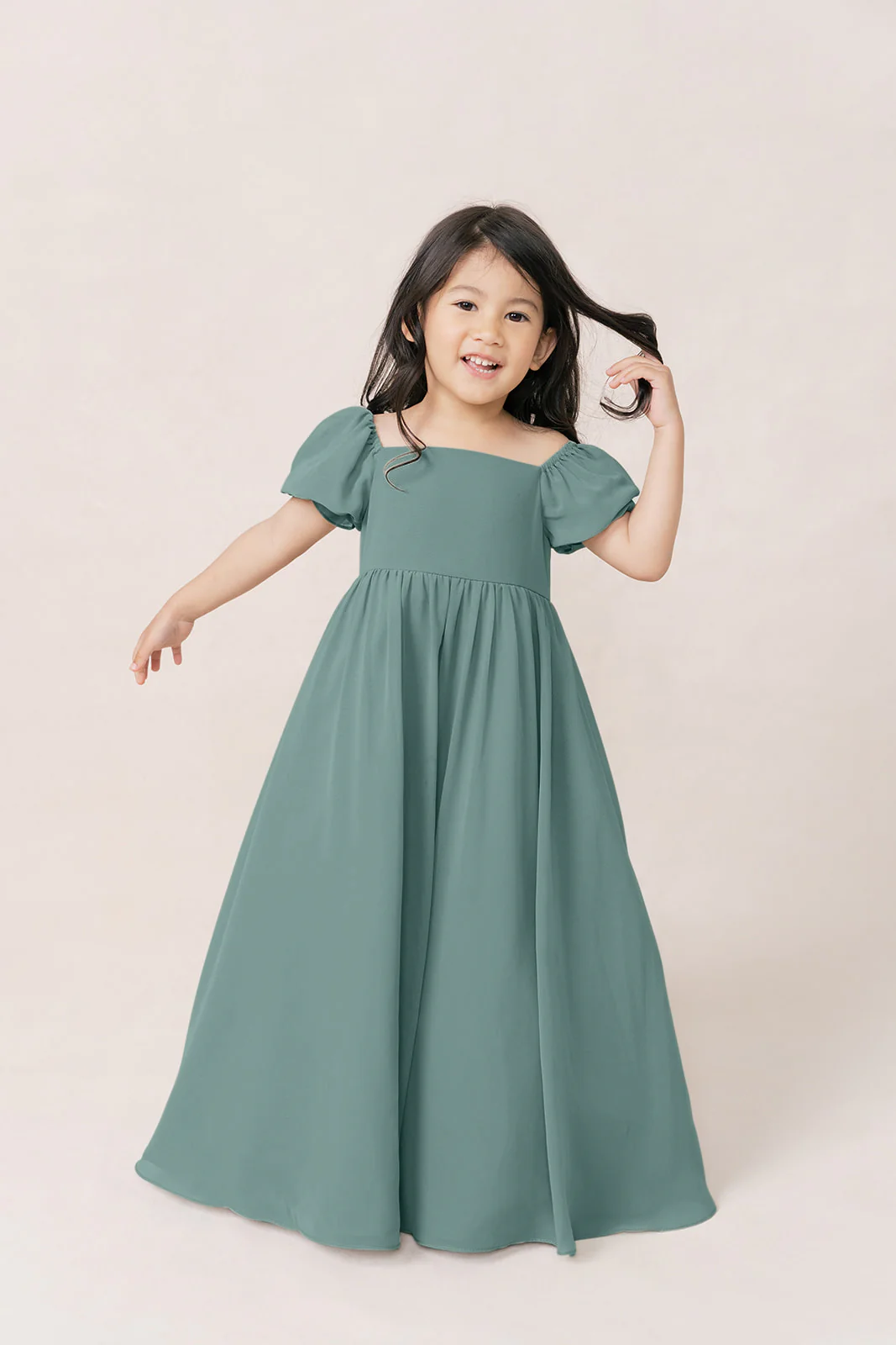 Kids Maeve Chiffon Dress | Made To Order - Image 38