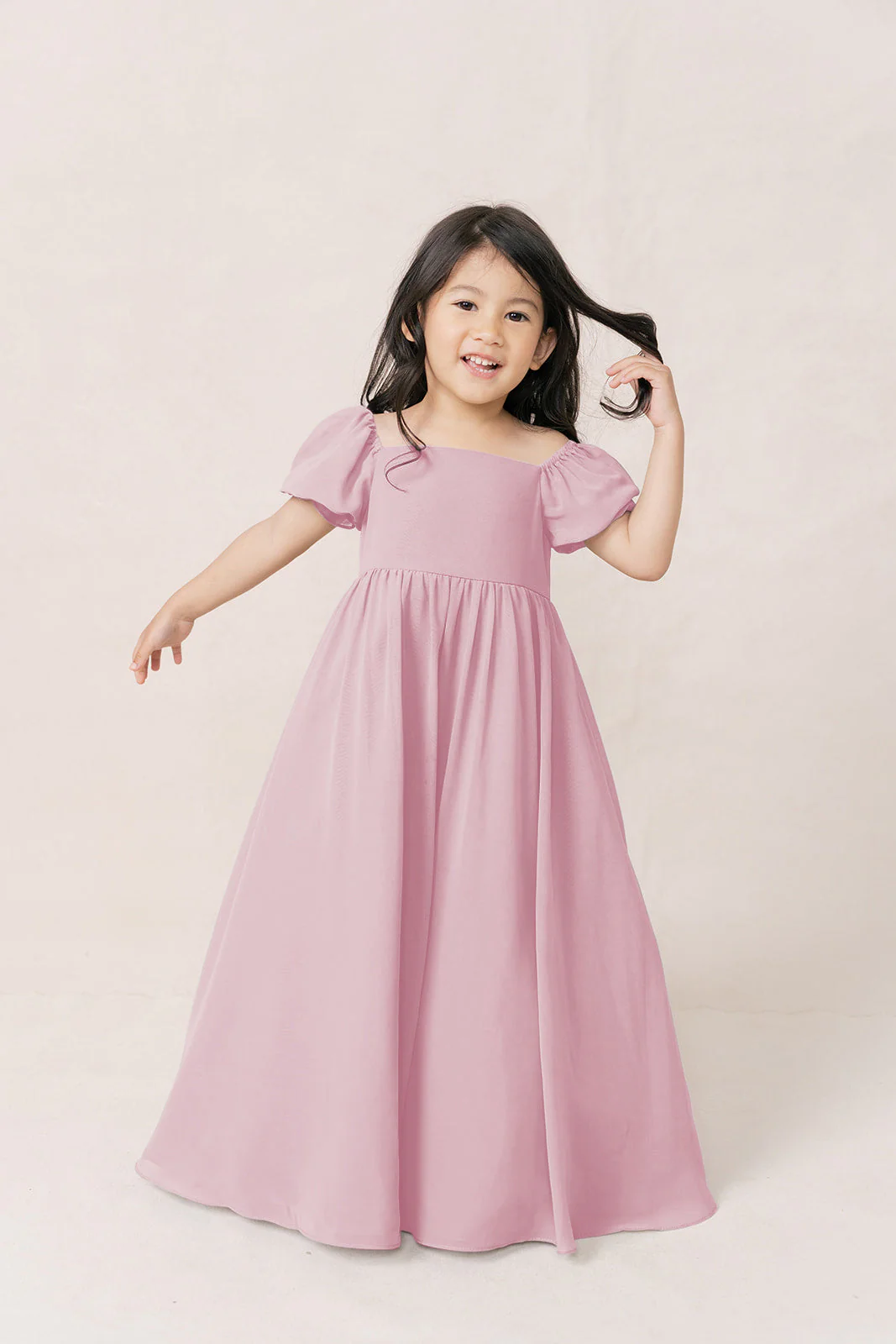 Kids Maeve Chiffon Dress | Made To Order - Image 60