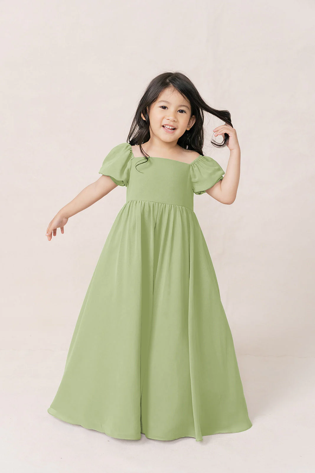 Kids Maeve Chiffon Dress | Made To Order - Image 61