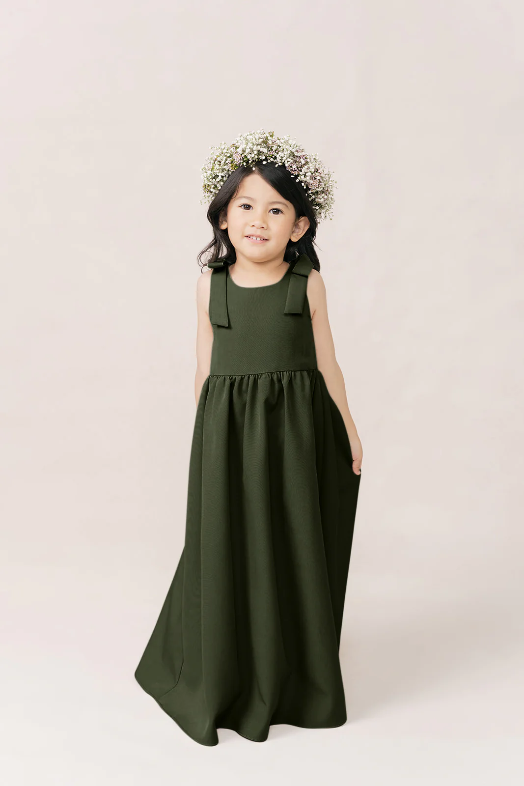 Kids Millie Crepe Dress | Made To Order - Image 11