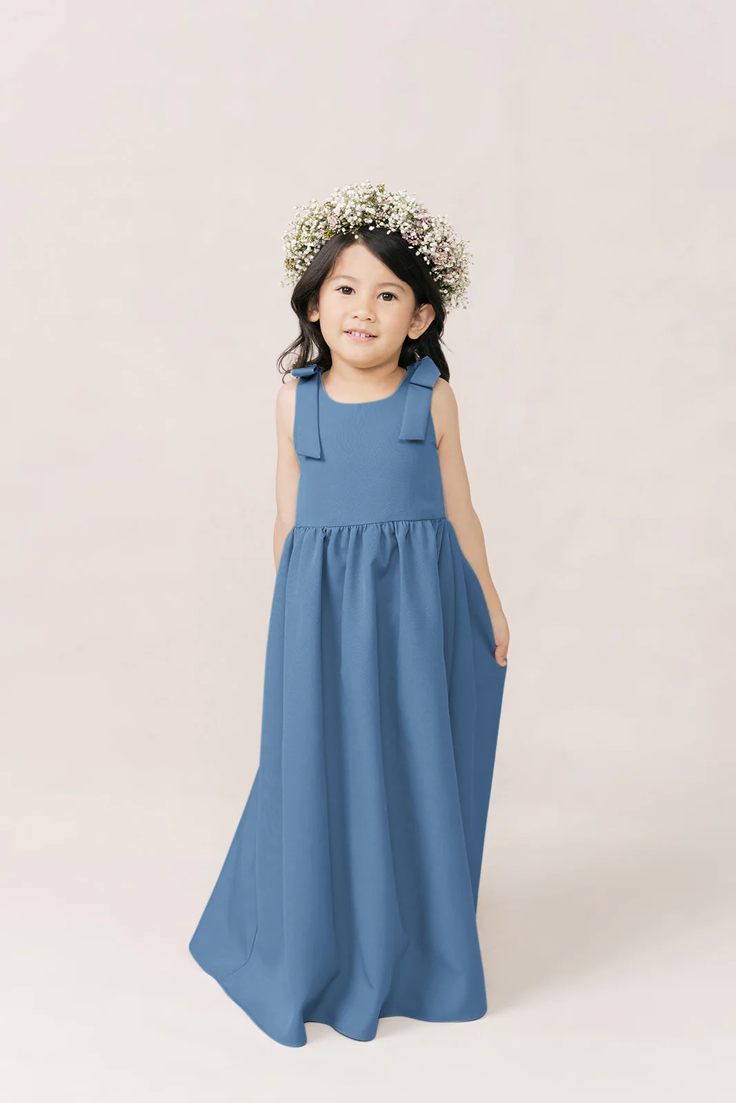 Kids Millie Crepe Dress | Made To Order - Image 13
