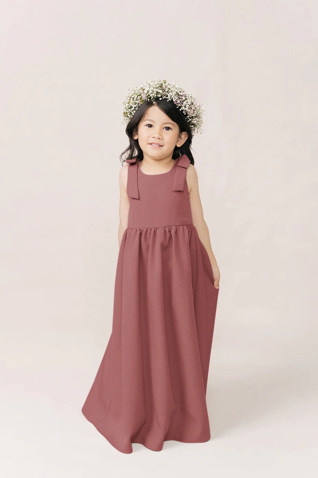 Kids Millie Crepe Dress | Made To Order - Image 14