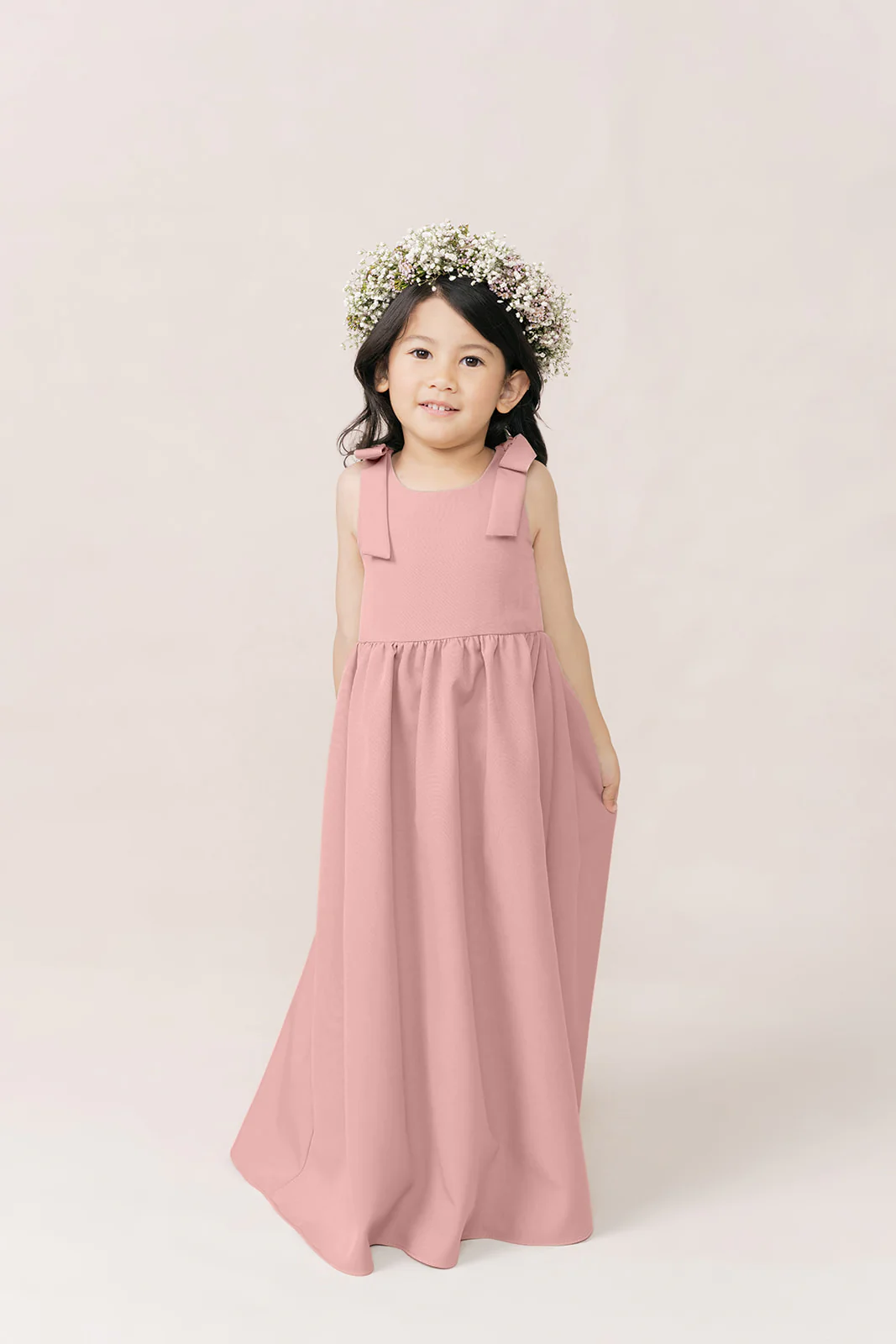Kids Millie Crepe Dress | Made To Order - Image 25