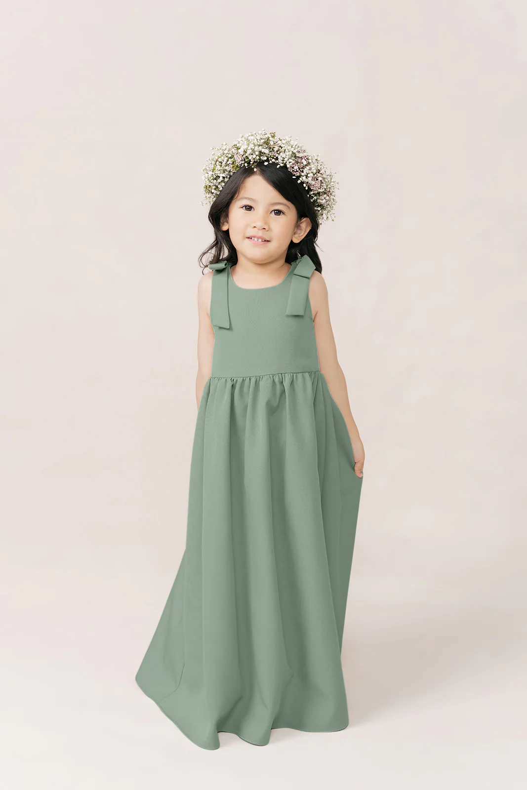 Kids Millie Crepe Dress | Made To Order - Image 26