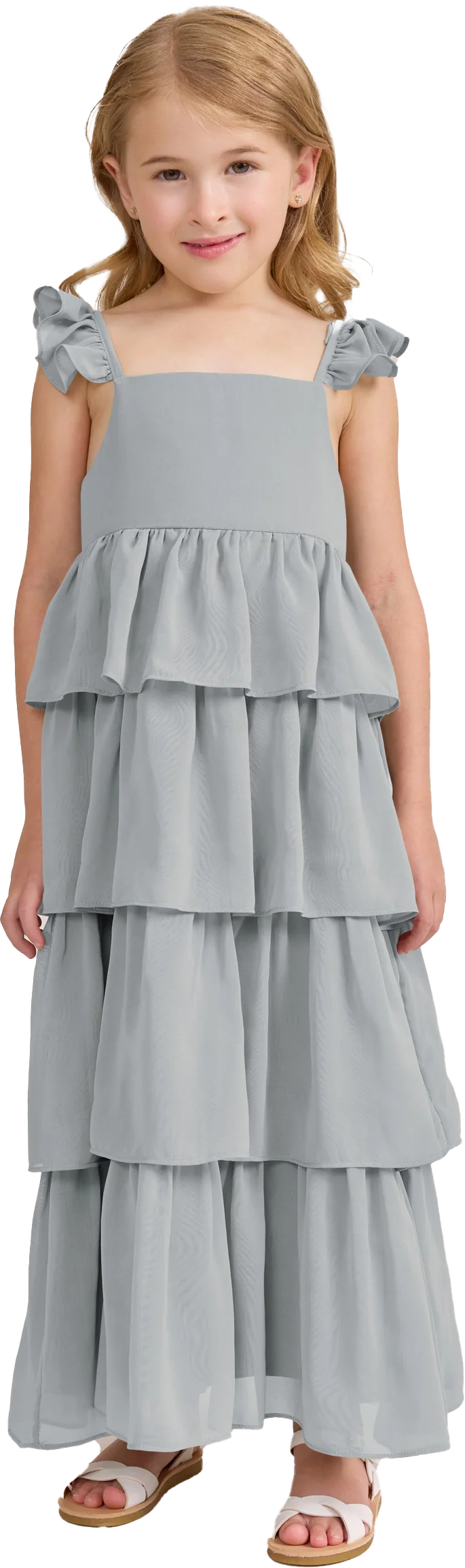 Kids Poppy Chiffon Dress | Made To Order - Image 111
