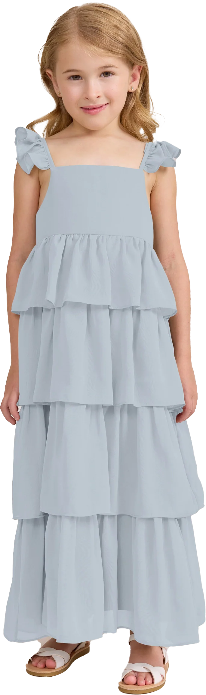 Kids Poppy Chiffon Dress | Made To Order - Image 112