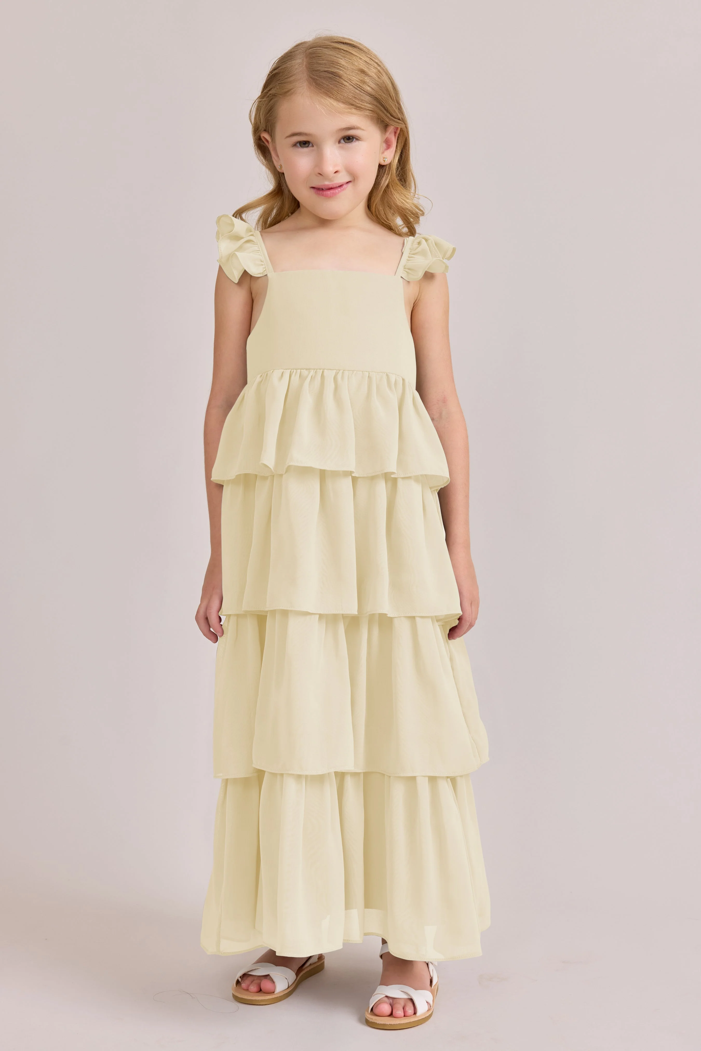 Kids Poppy Chiffon Dress | Made To Order - Image 117