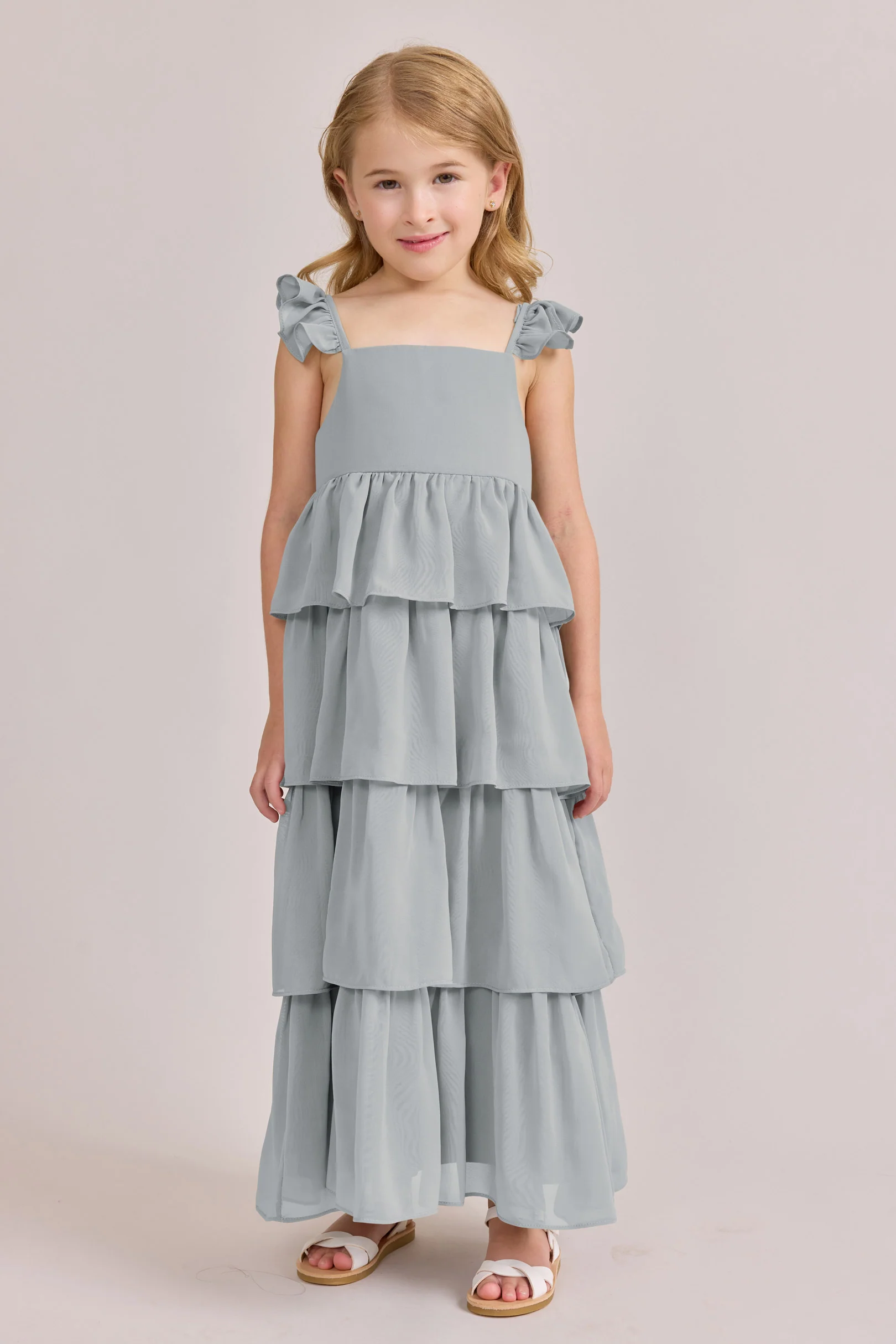 Kids Poppy Chiffon Dress | Made To Order - Image 12