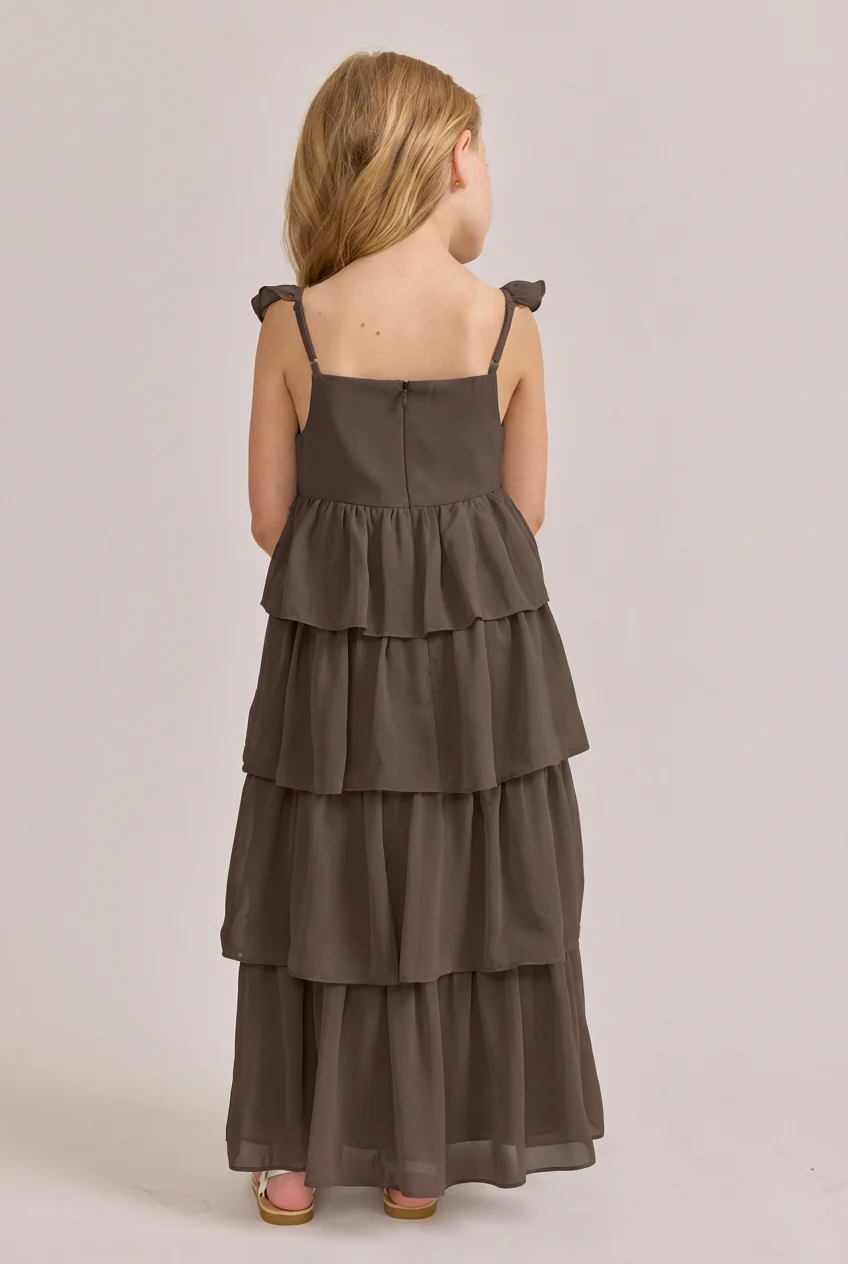 Kids Poppy Chiffon Dress | Made To Order - Image 126