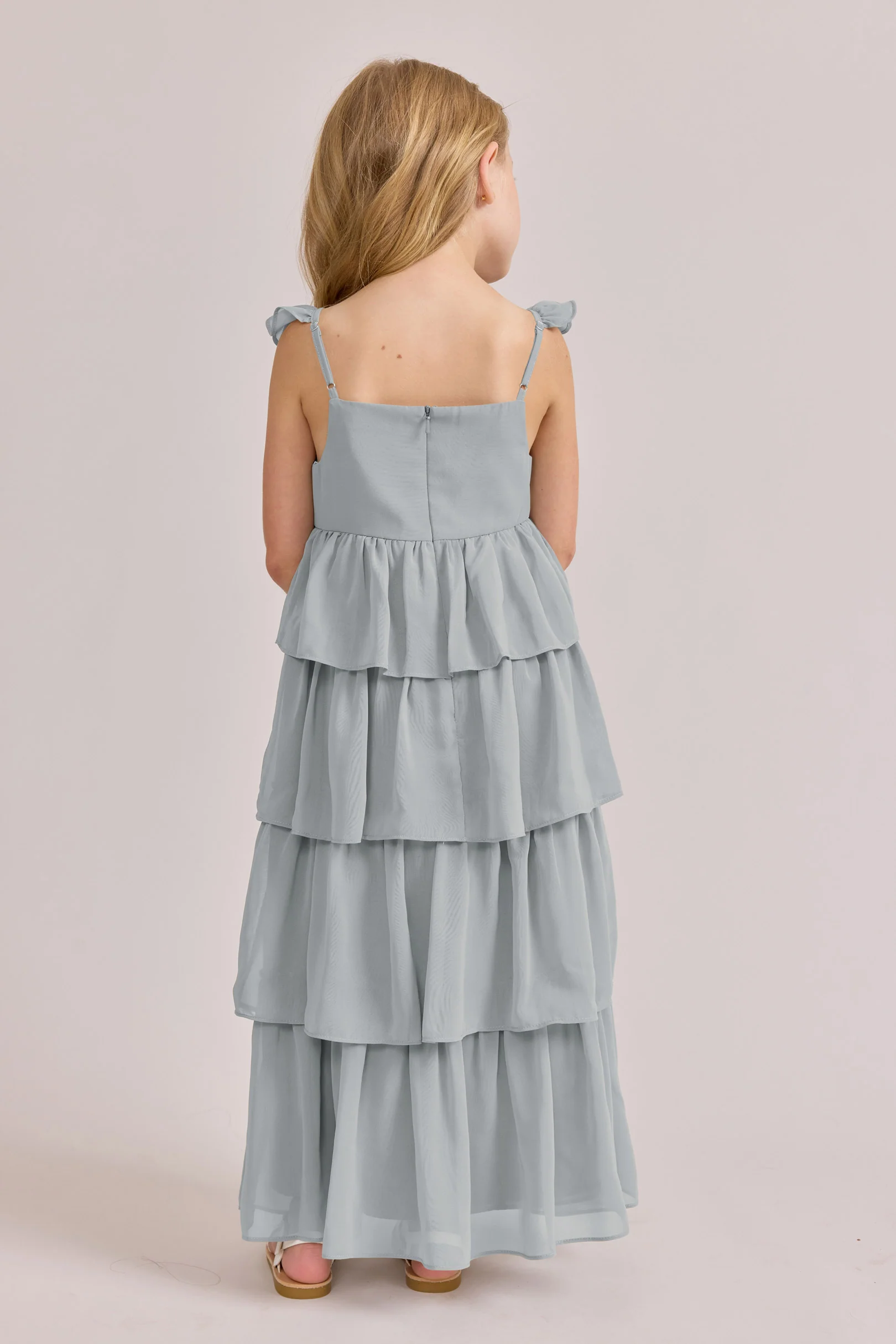 Kids Poppy Chiffon Dress | Made To Order - Image 13