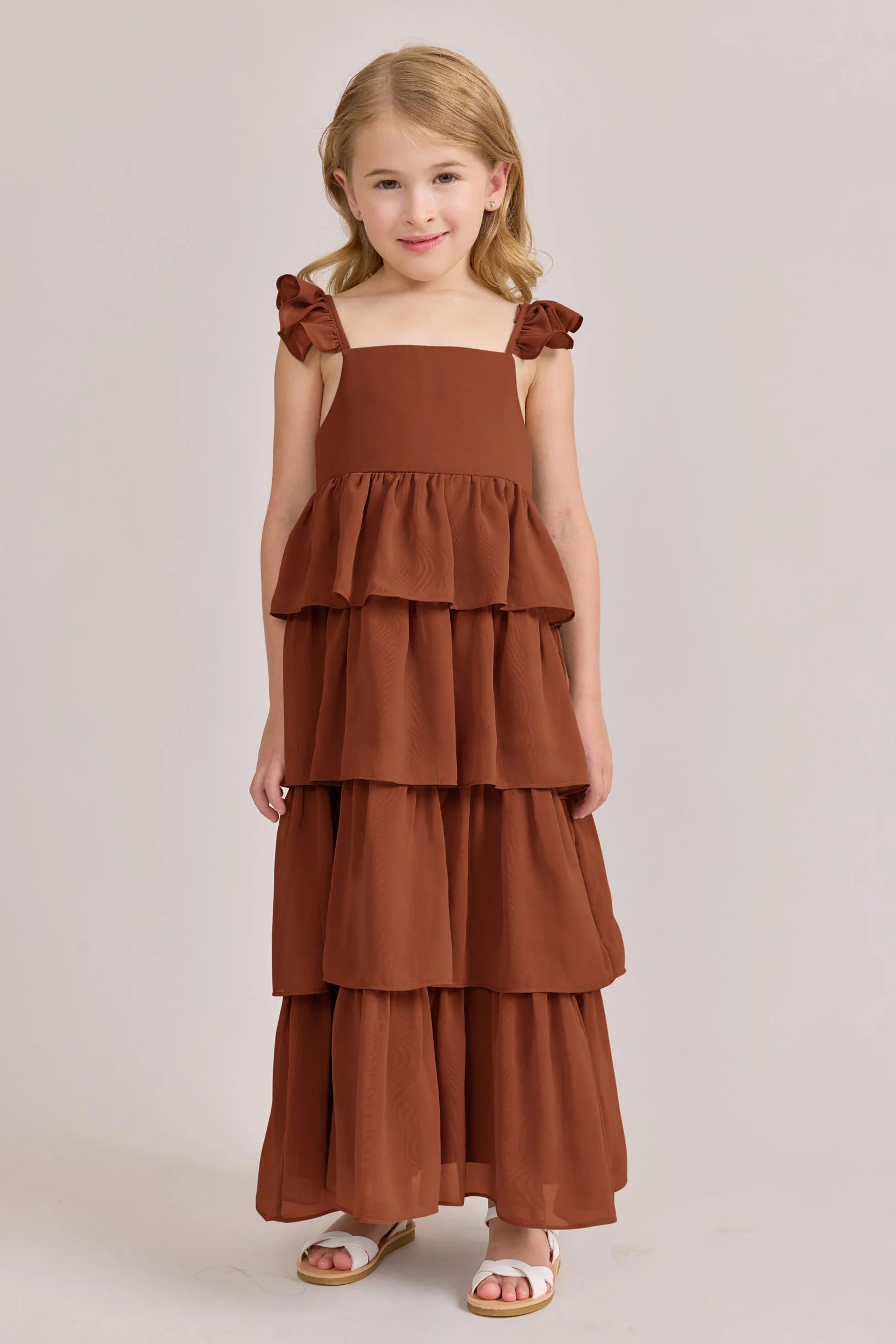 Kids Poppy Chiffon Dress | Made To Order - Image 16