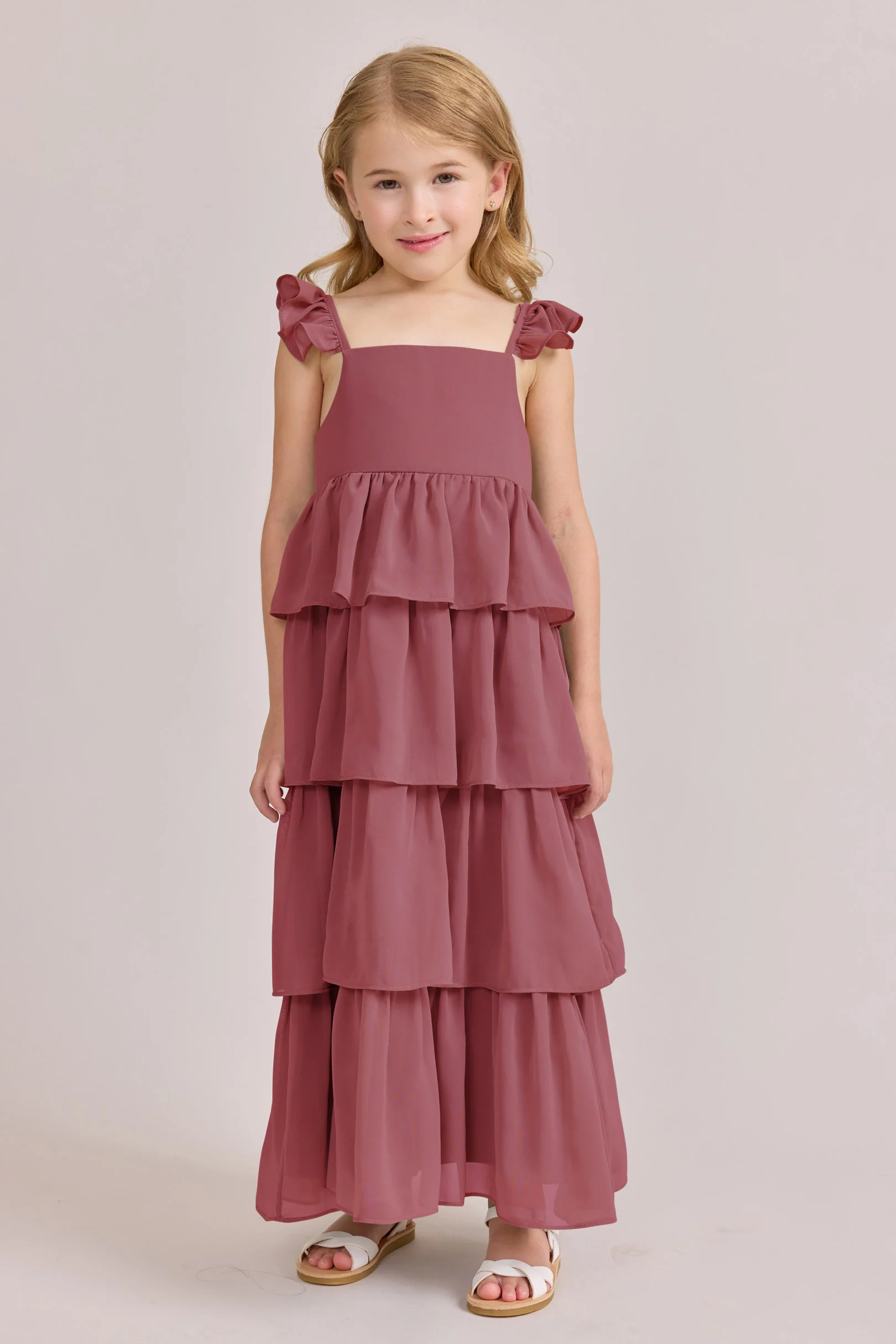 Kids Poppy Chiffon Dress | Made To Order - Image 20