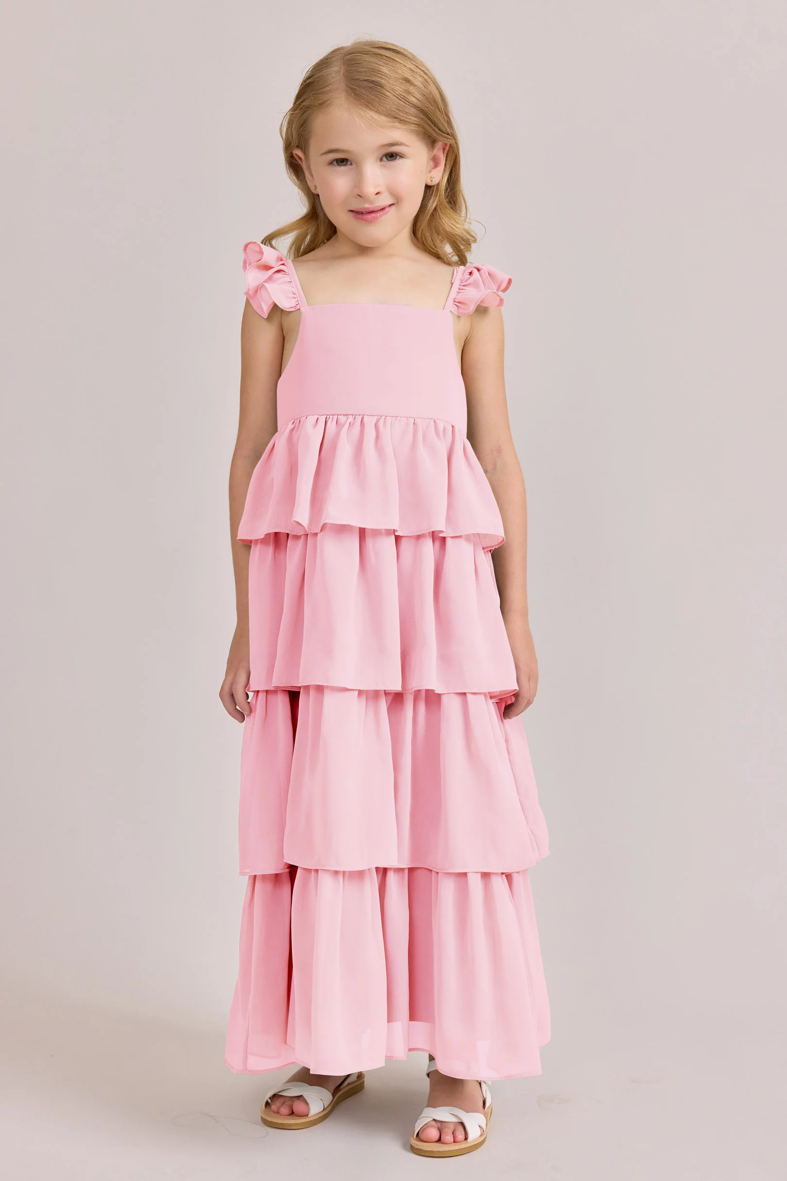Kids Poppy Chiffon Dress | Made To Order - Image 22