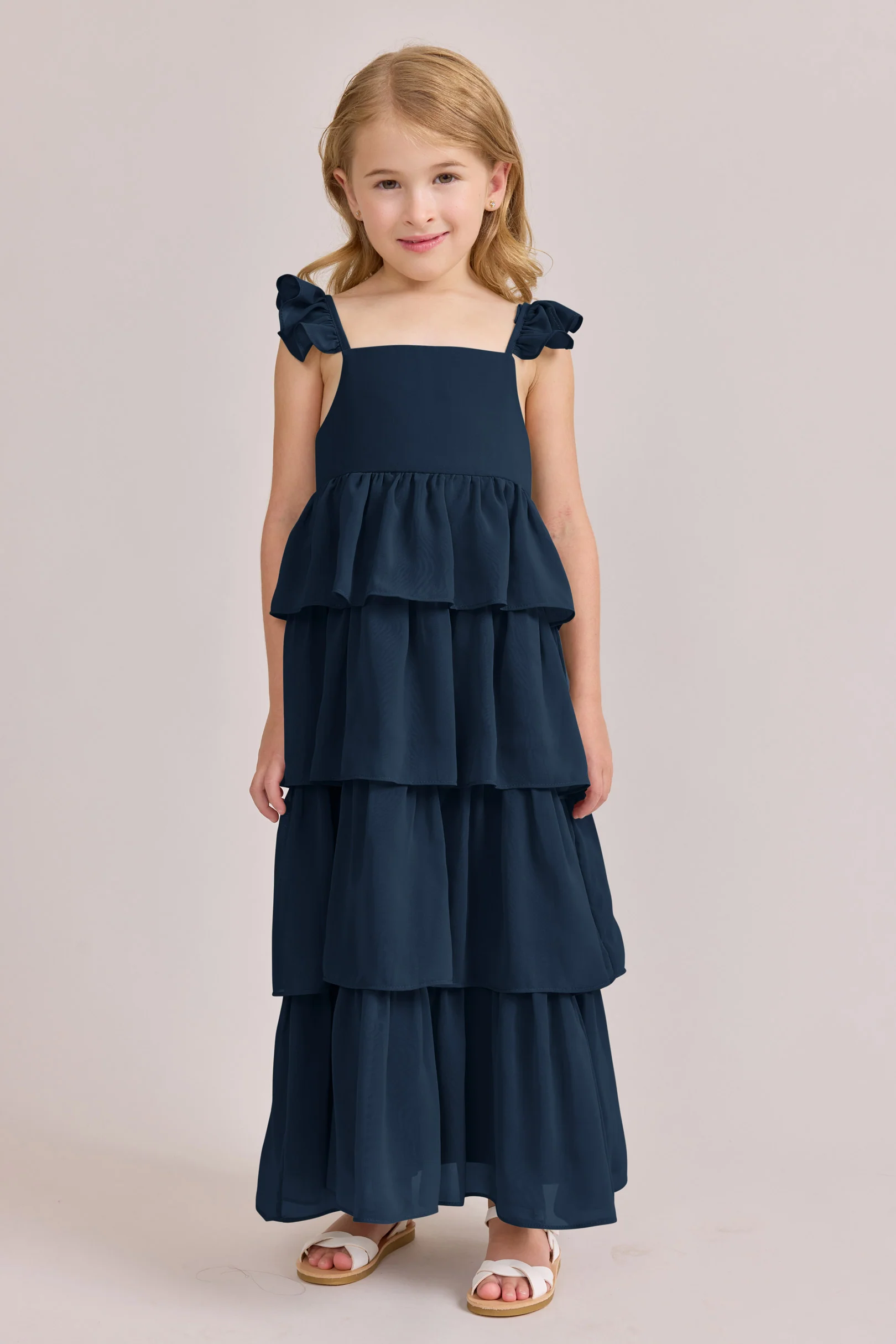 Kids Poppy Chiffon Dress | Made To Order - Image 26