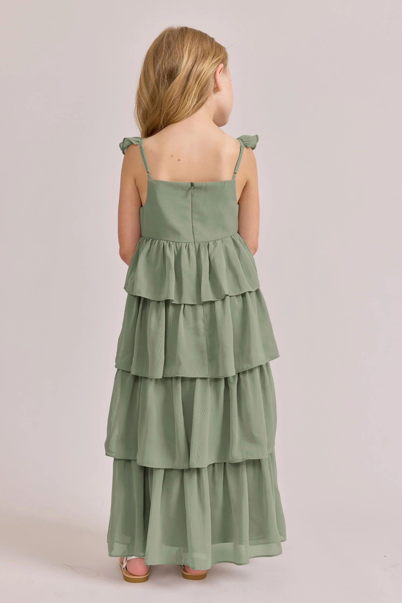 Kids Poppy Chiffon Dress | Made To Order - Image 33
