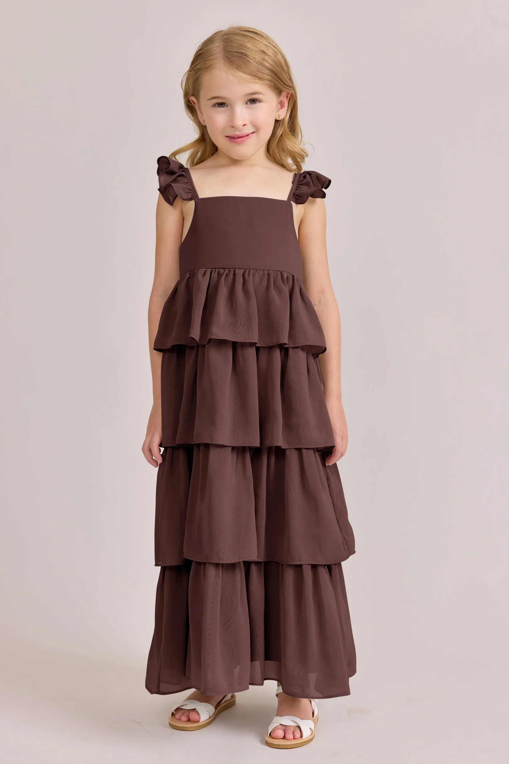 Kids Poppy Chiffon Dress | Made To Order - Image 38