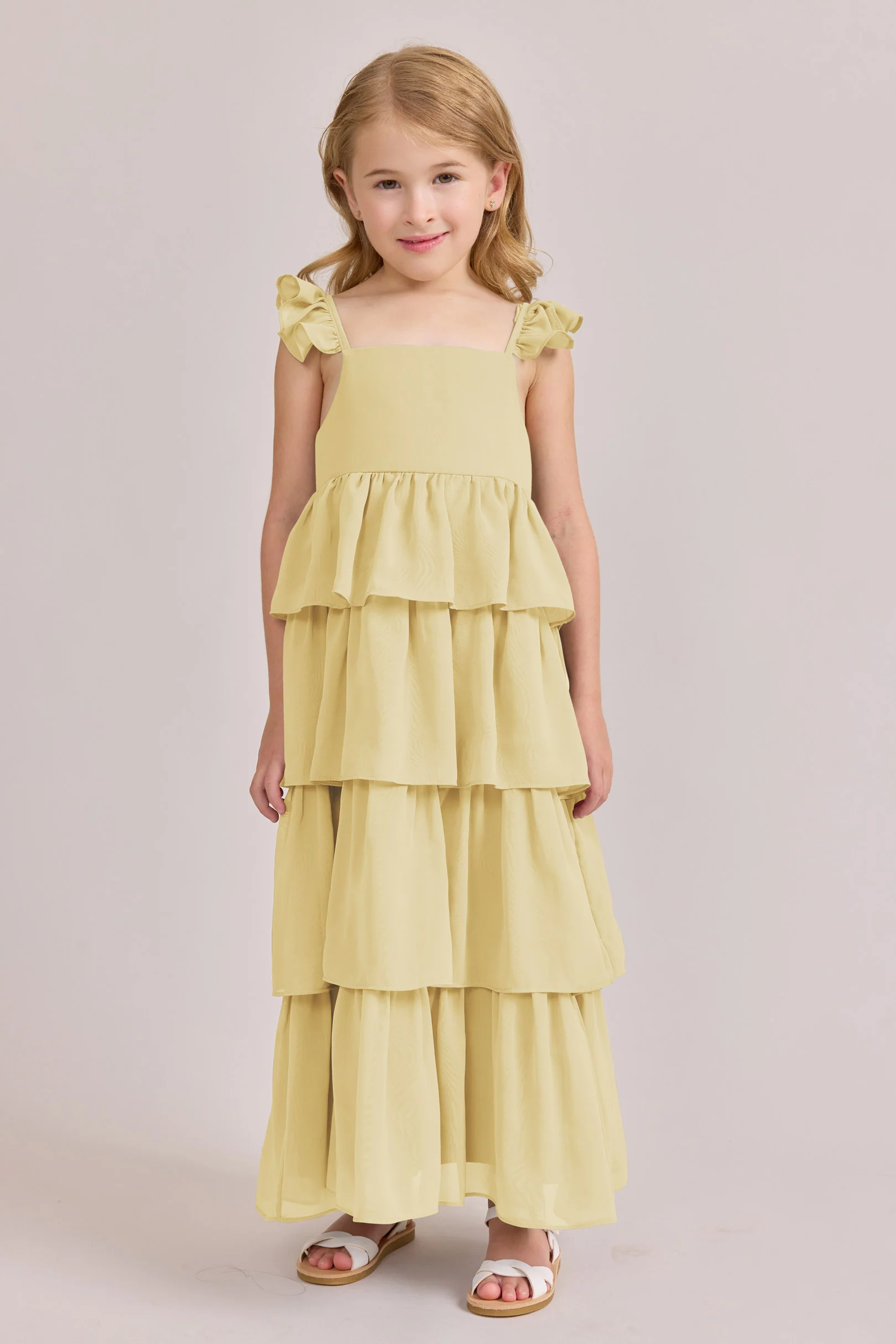 Kids Poppy Chiffon Dress | Made To Order - Image 4